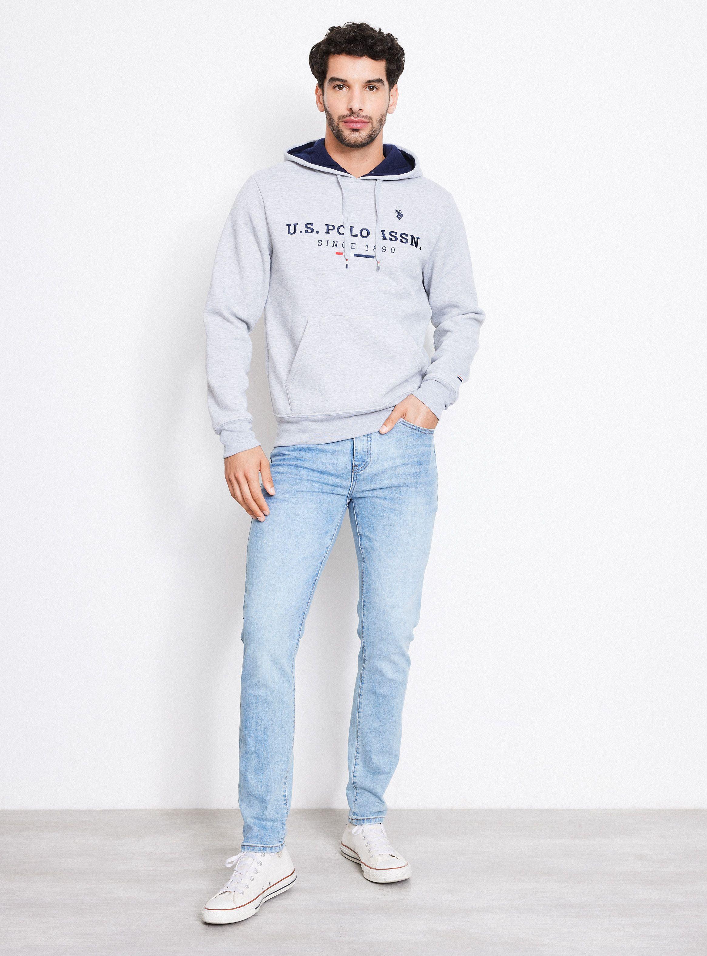 Polerón Hoodie Logo En Pecho-4