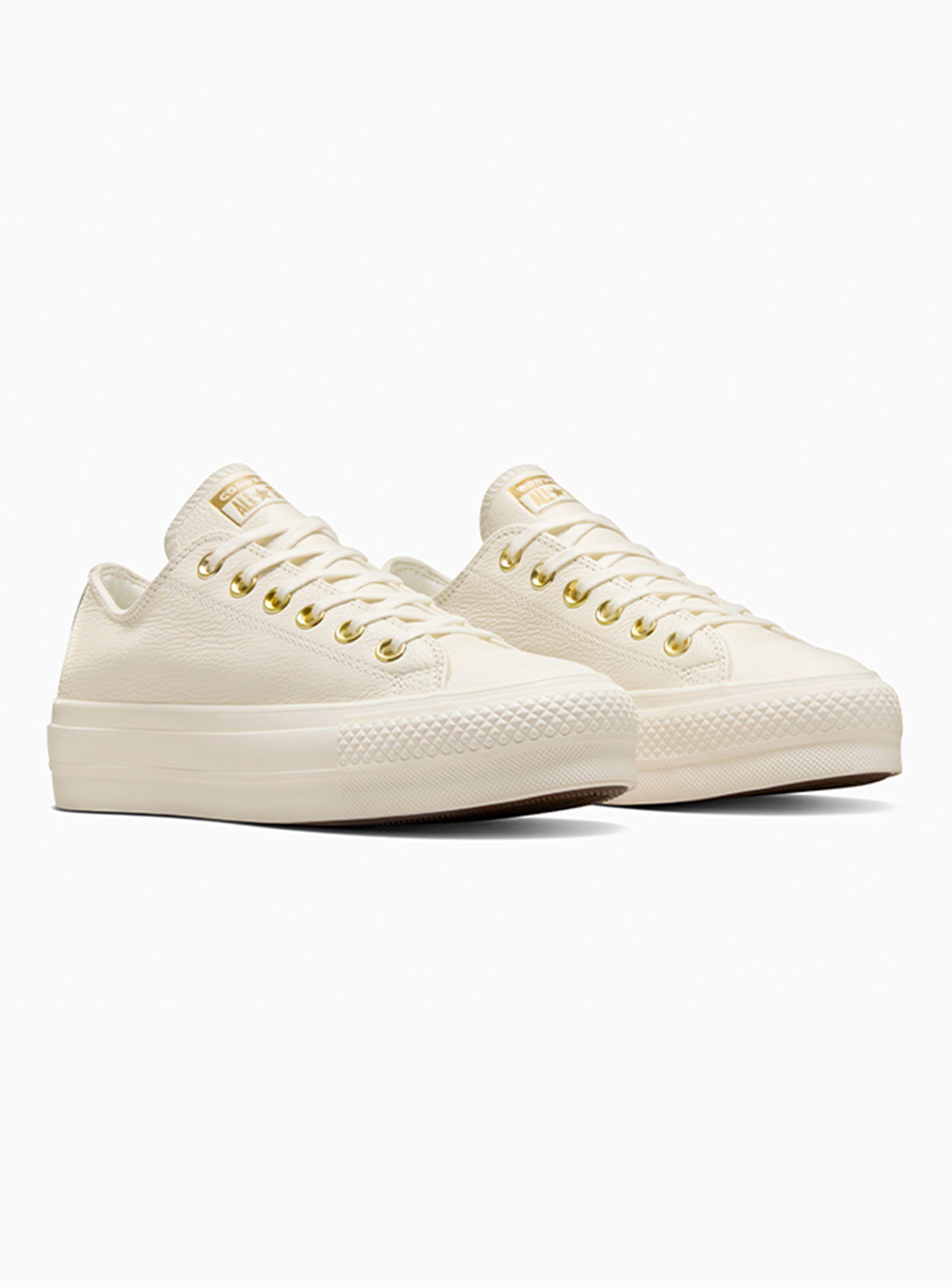 Zapatilla Urbana Cuero All Star Lift Mujer-1