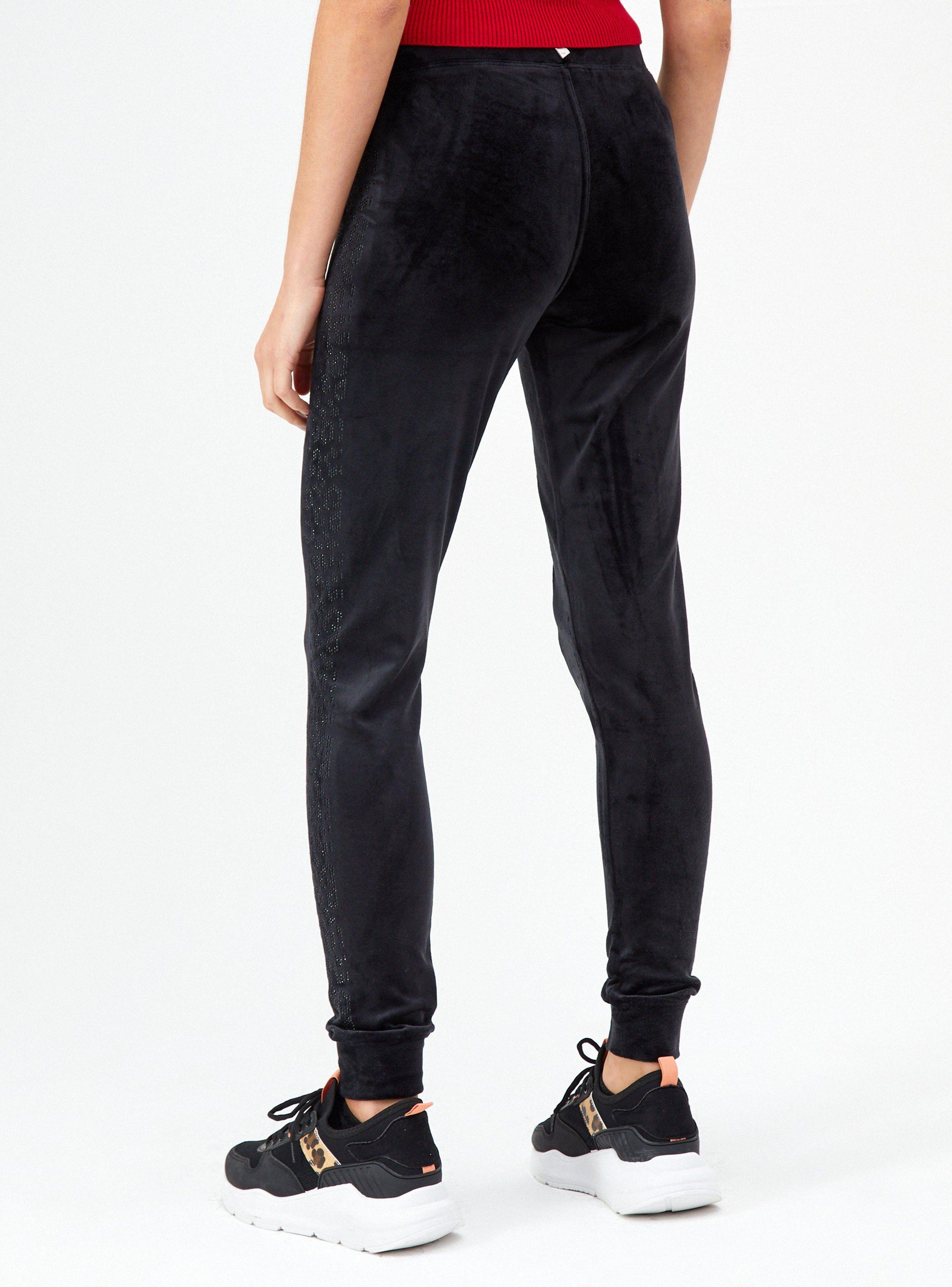 Pantalón de Buzo Franja Strass-1