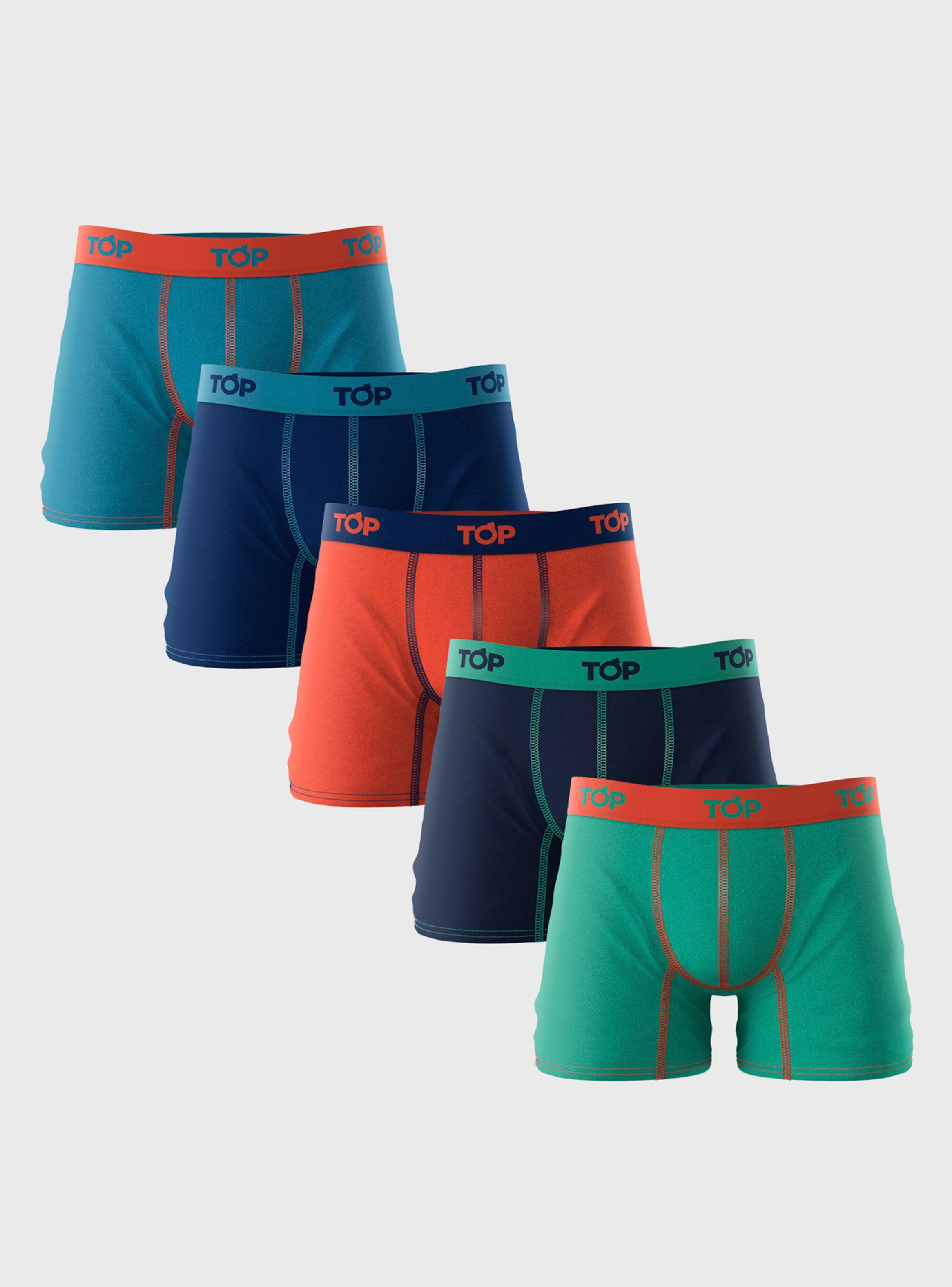Pack 5 Boxer Medios Color-0