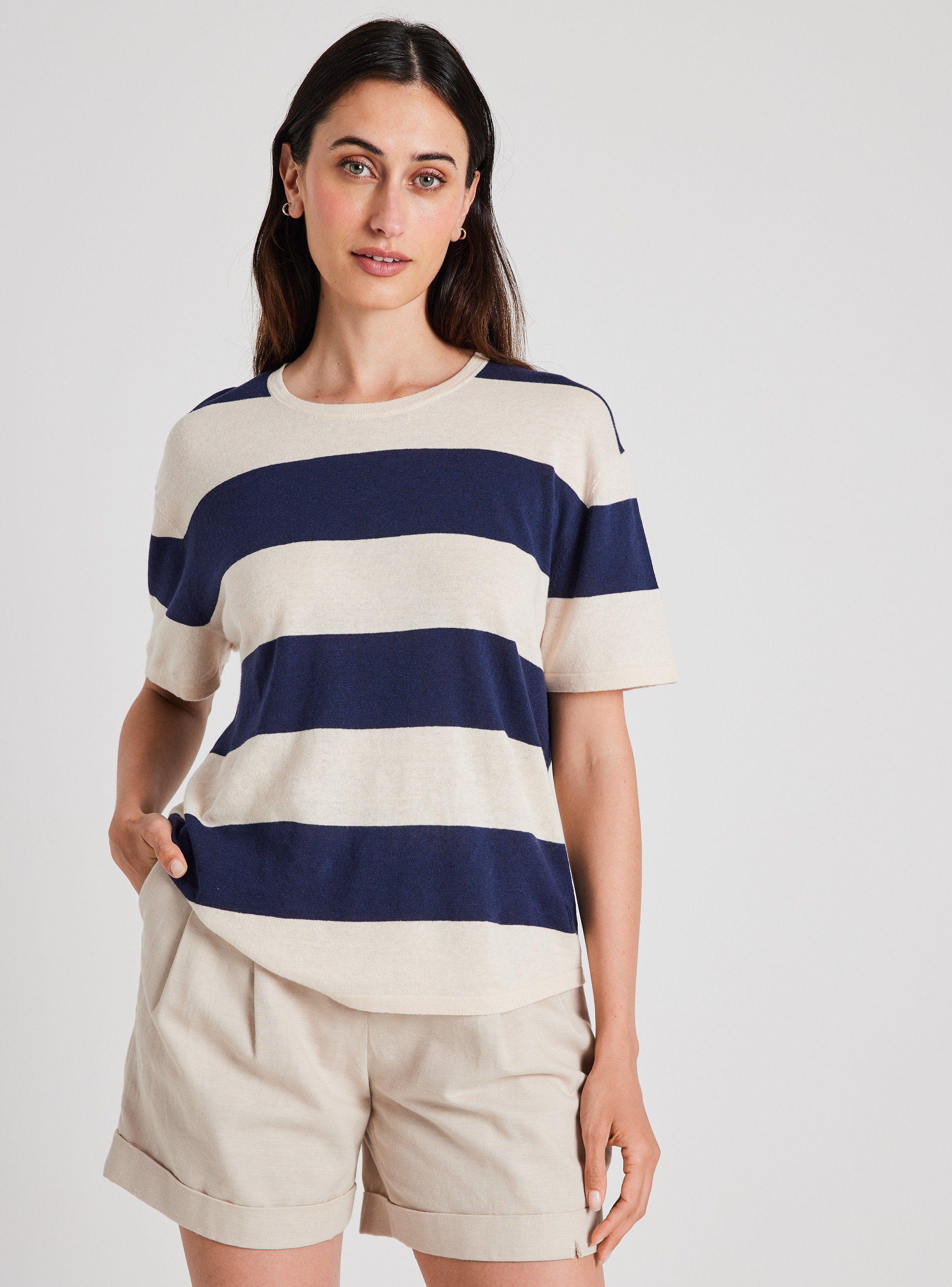 Blusa sin Manga Lino-0