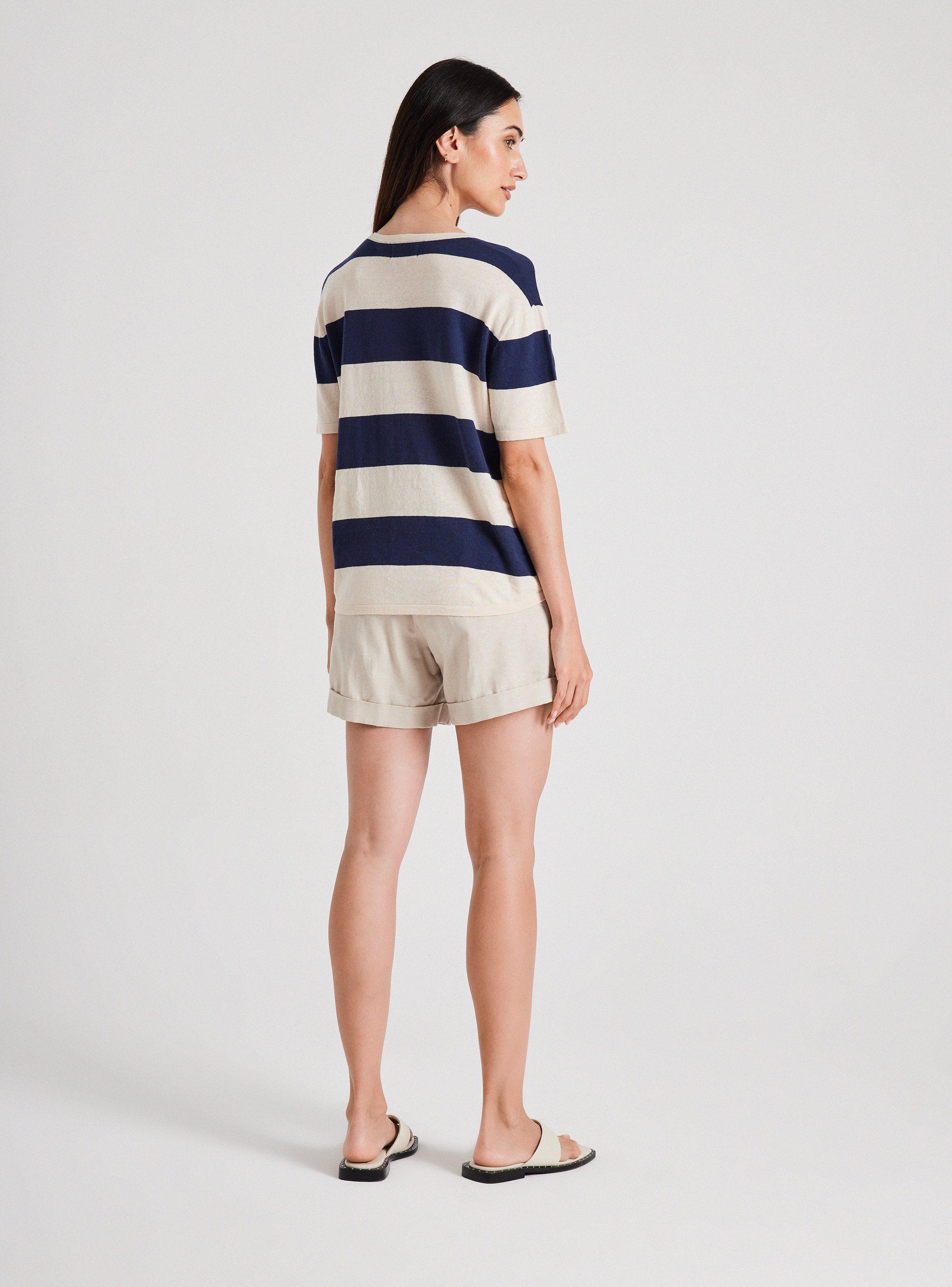 Blusa sin Manga Lino-5