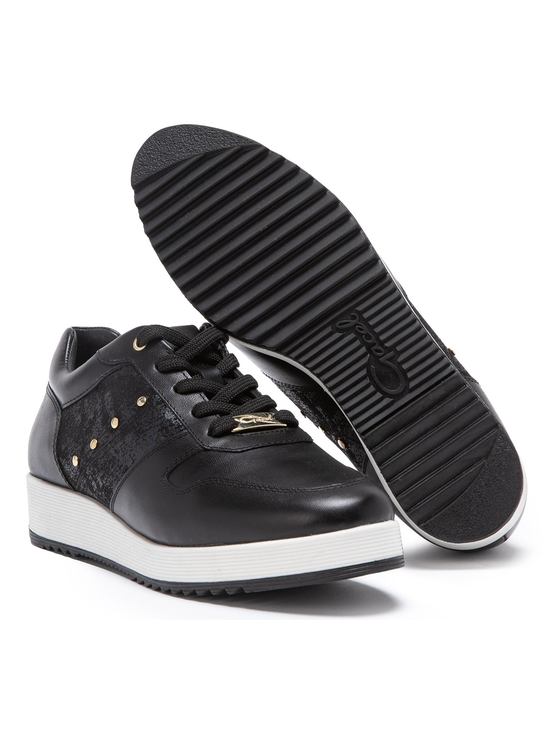 Zapatilla Urbana Cuero Aria Mujer-4