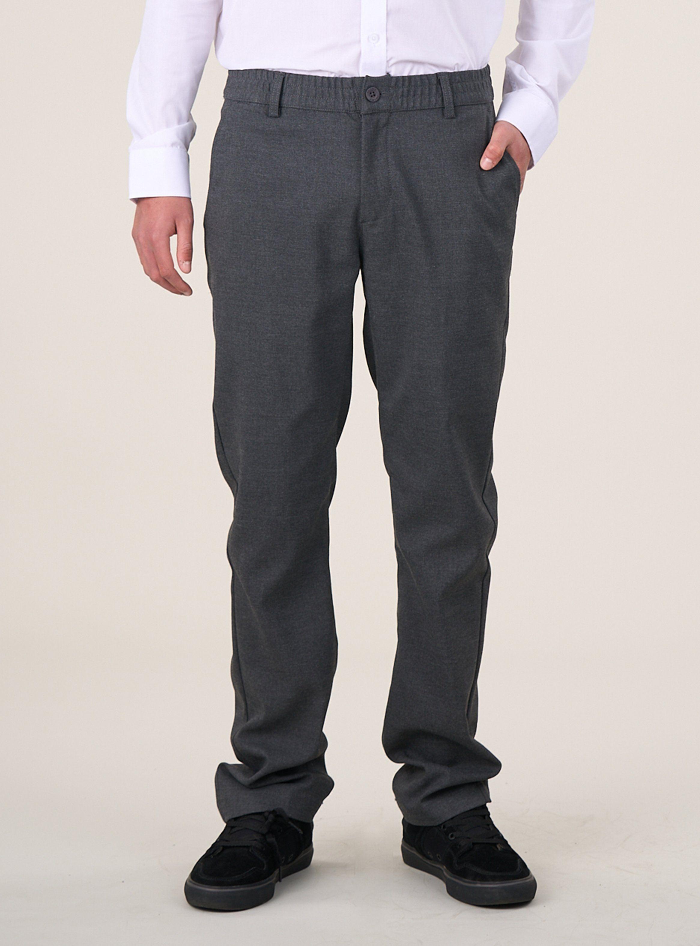 Pantalón Escolar Pretina Elasticada Slim Fit-0