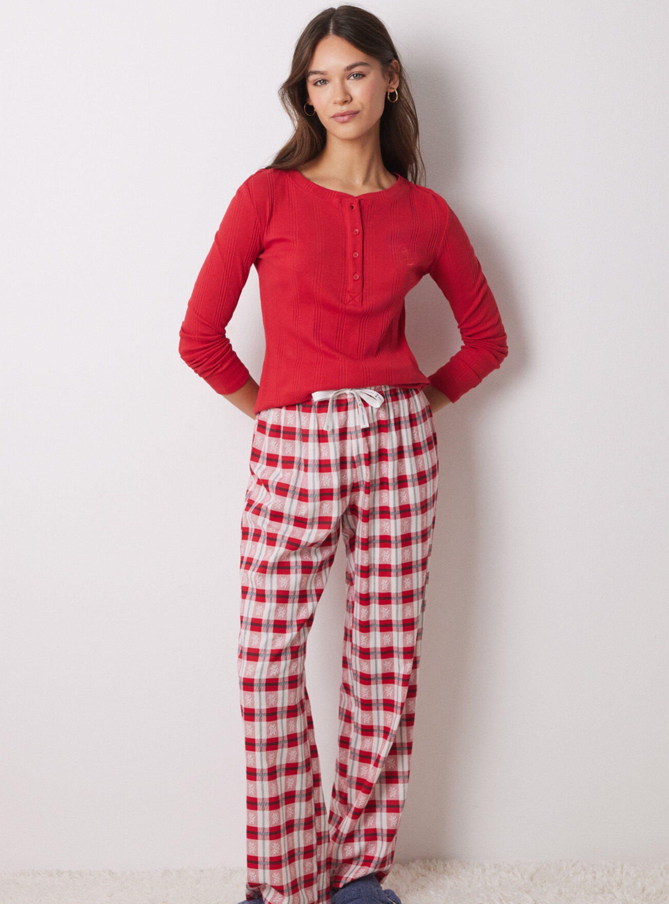 Polera Manga Larga Canalé Roja-4