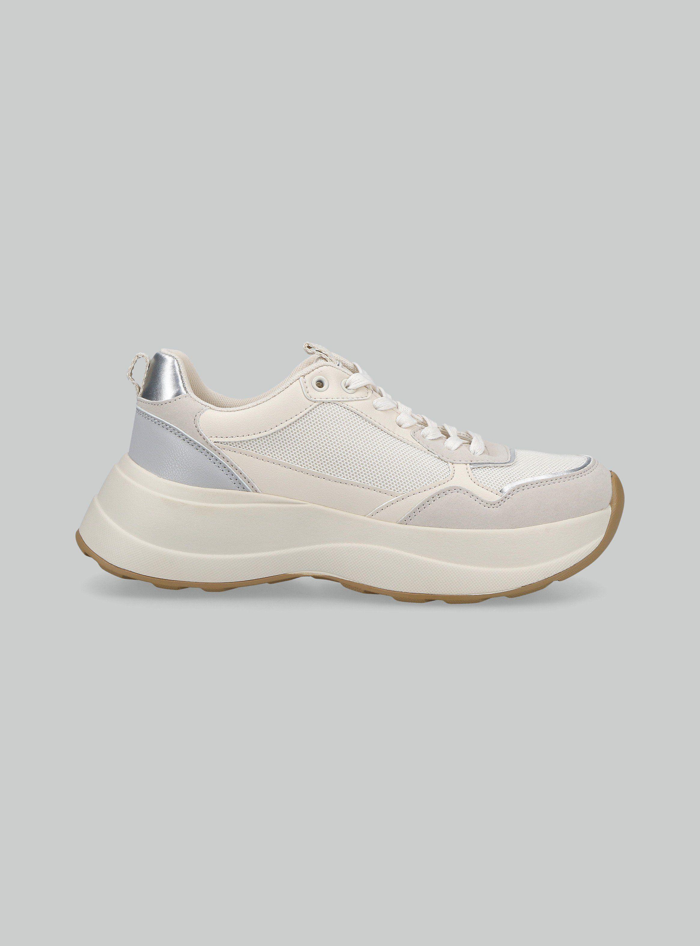 Zapatilla Urbana Plataforma Acordonada Mujer-1