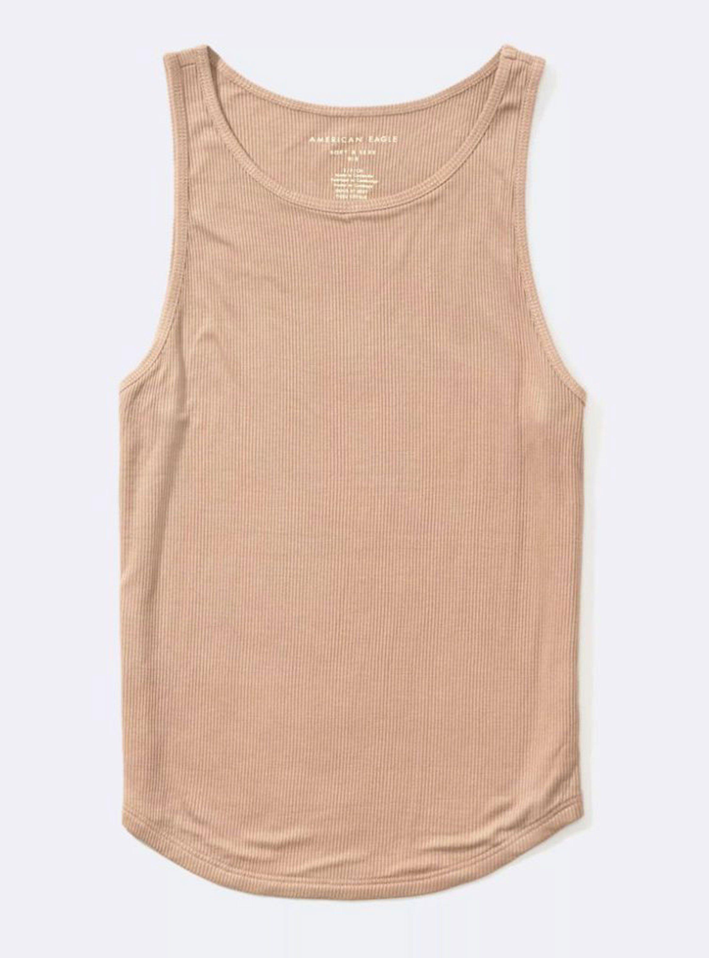 Polera Básica sin Mangas Cuello Alto-2