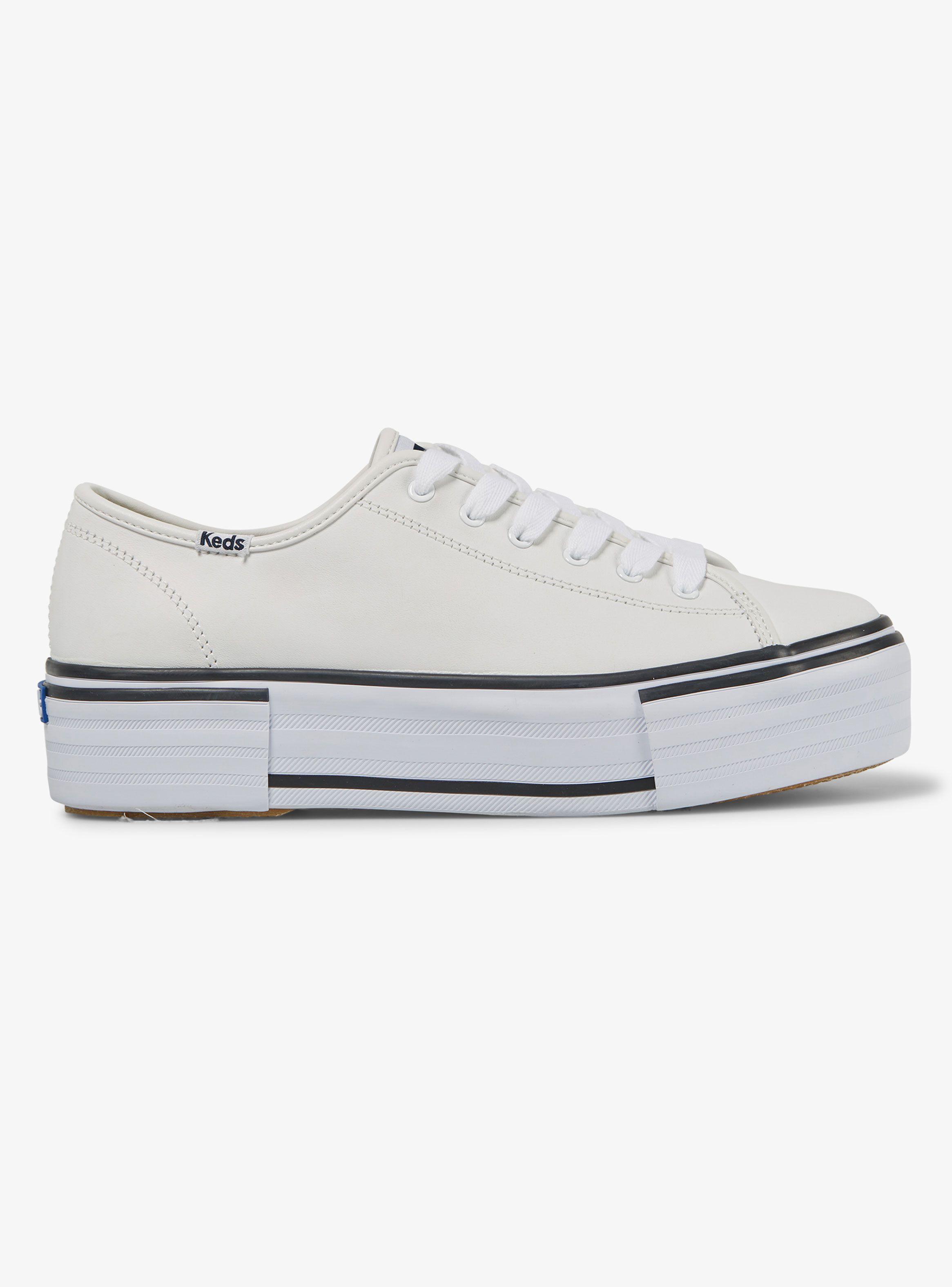 Zapatilla Urbana Triple Up Cuero Mujer-0