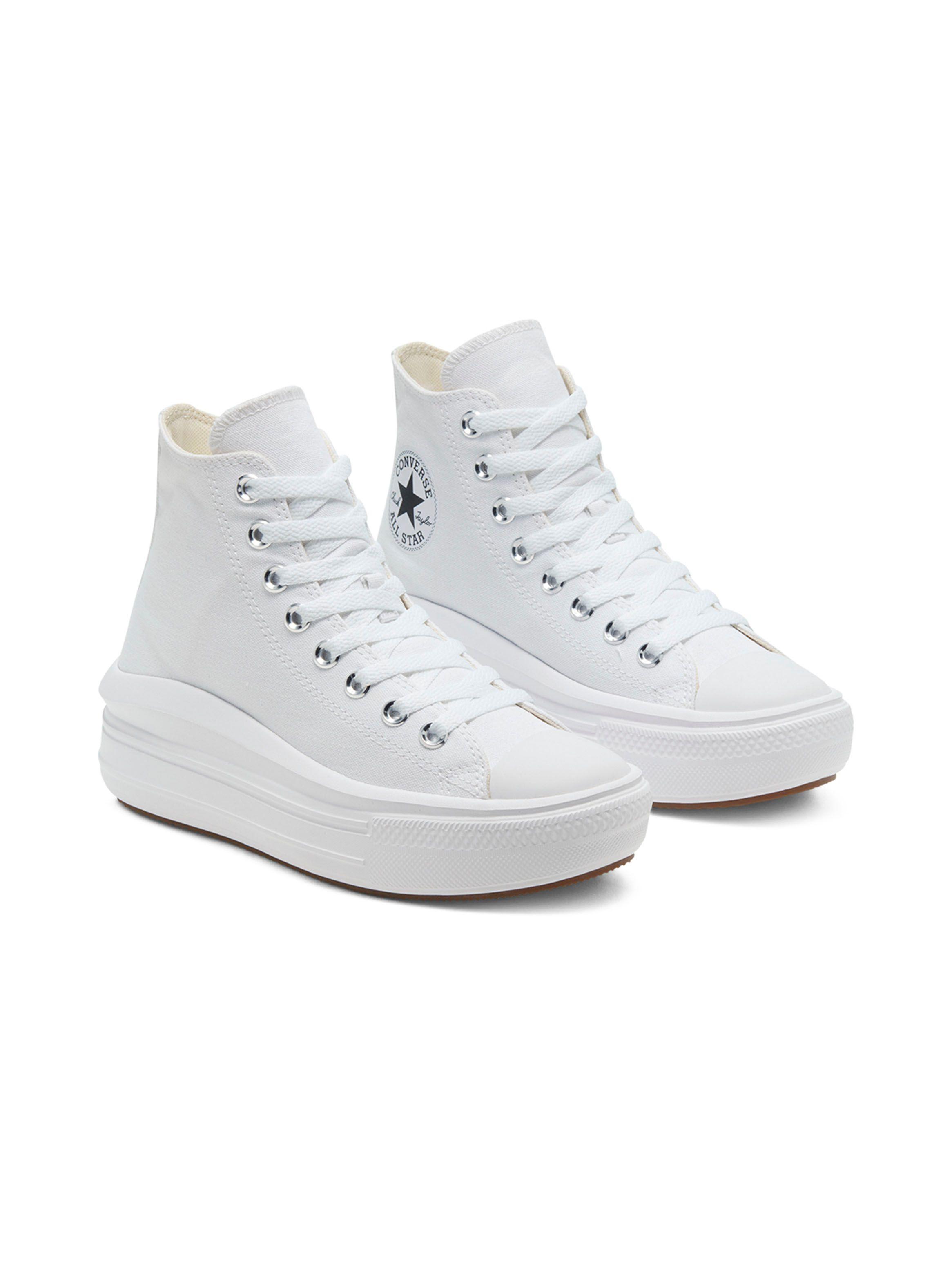 Zapatilla Urbana Converse Chuck Taylor Move Blanco Mujer-1