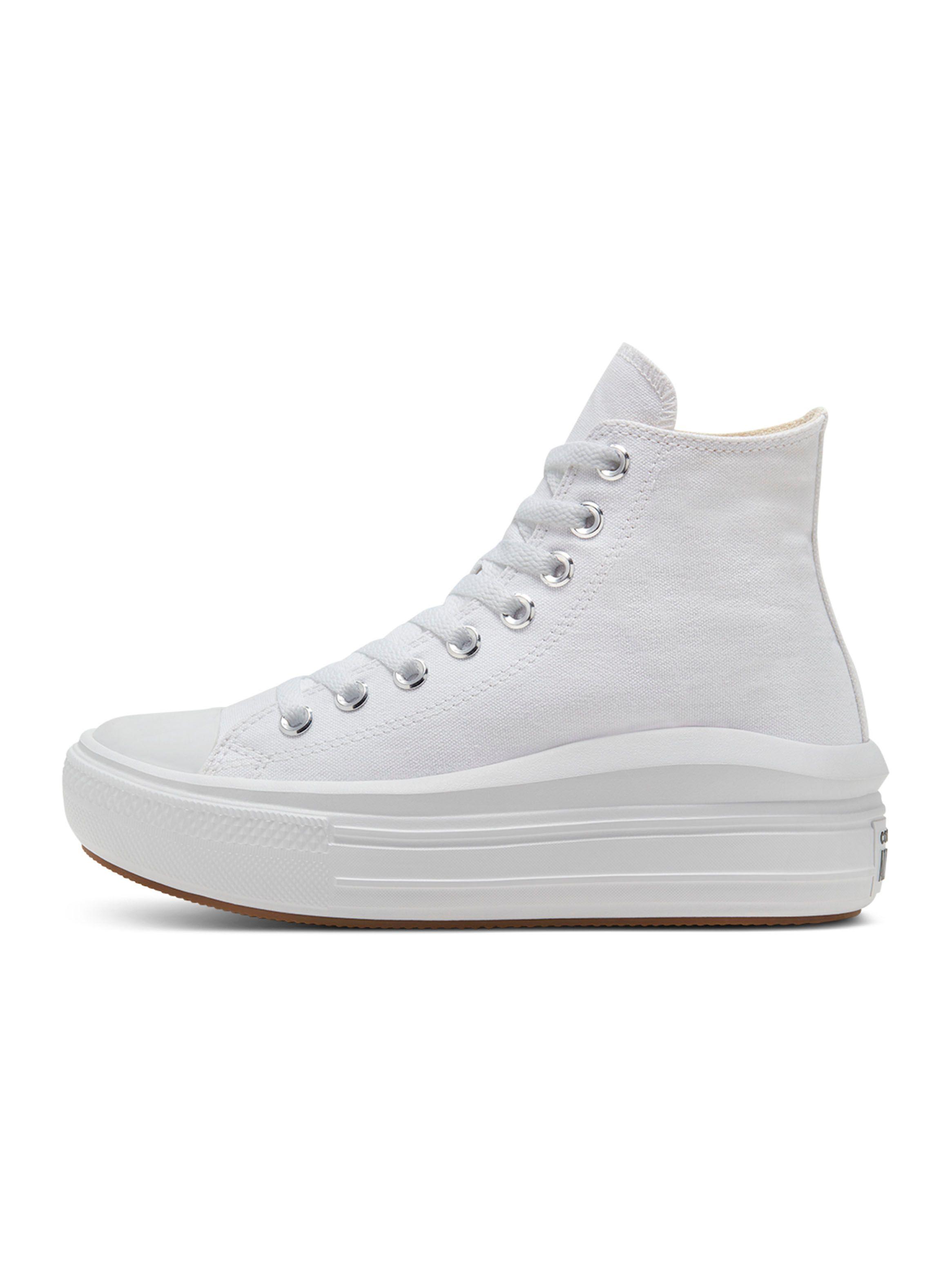 Zapatilla Urbana Converse Chuck Taylor Move Blanco Mujer-2