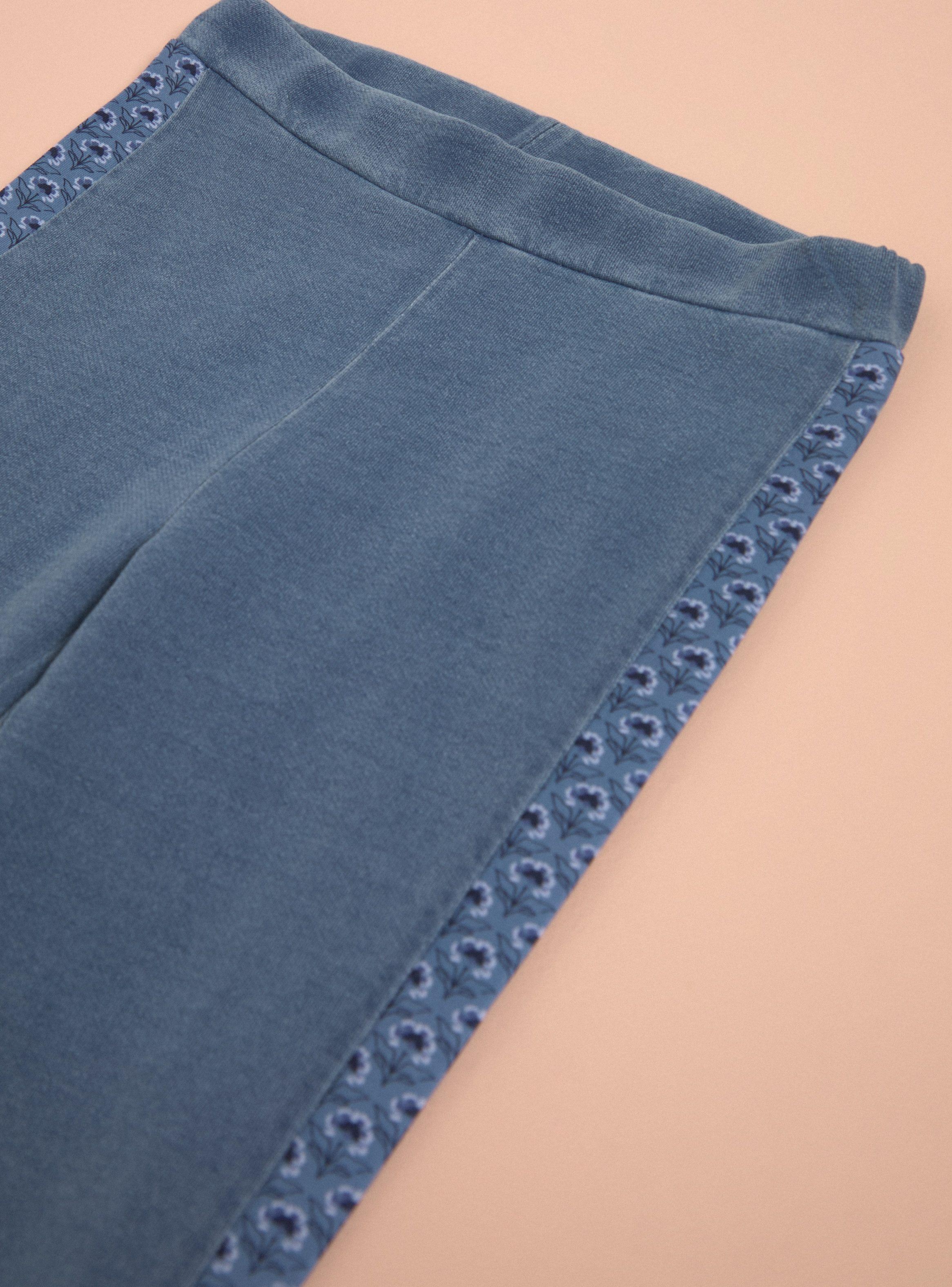 Calza Look Denim con Costados Estampados-4