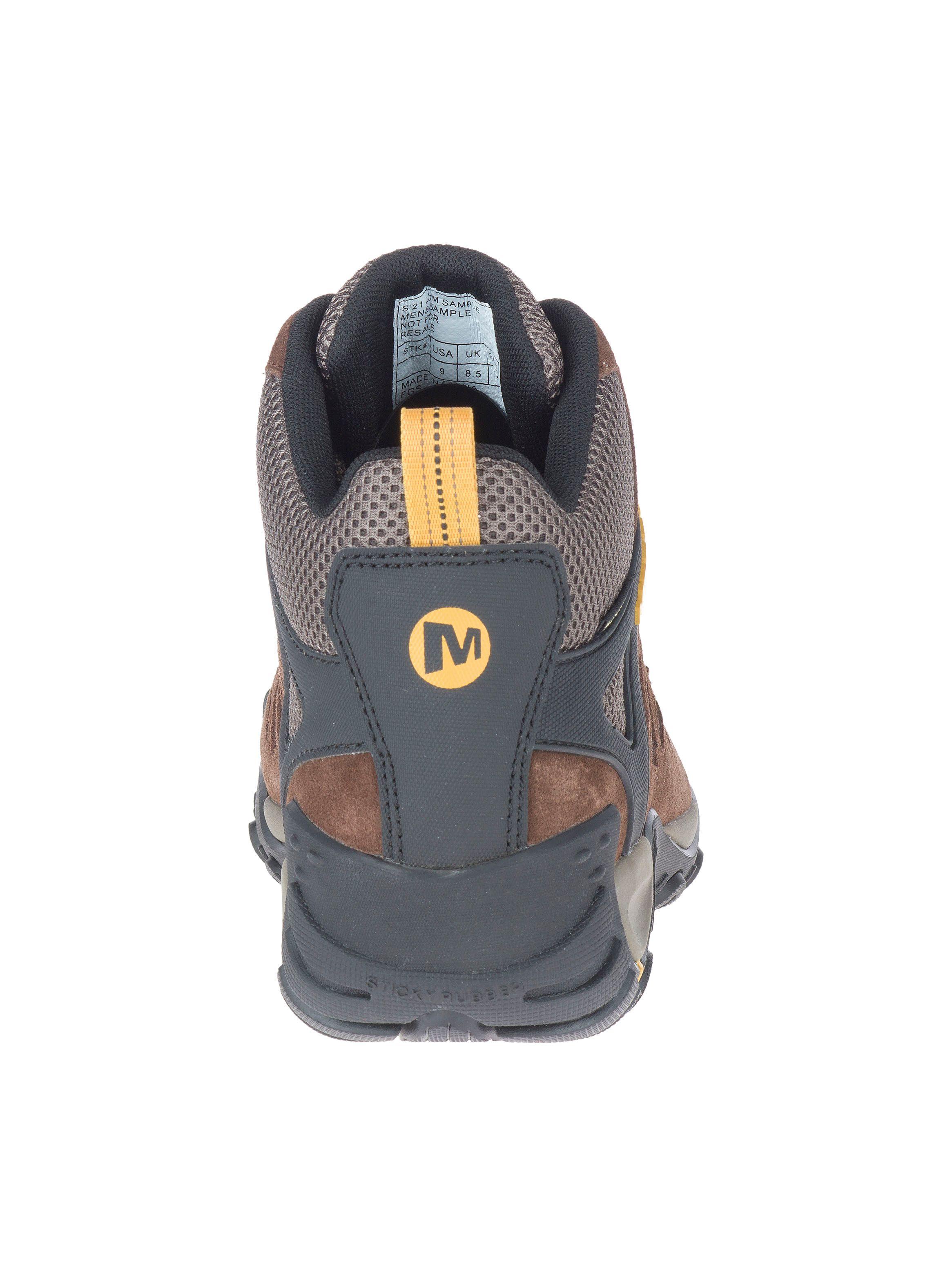 Botín Merrell Crosslander 2 Mid Café Hombre-2