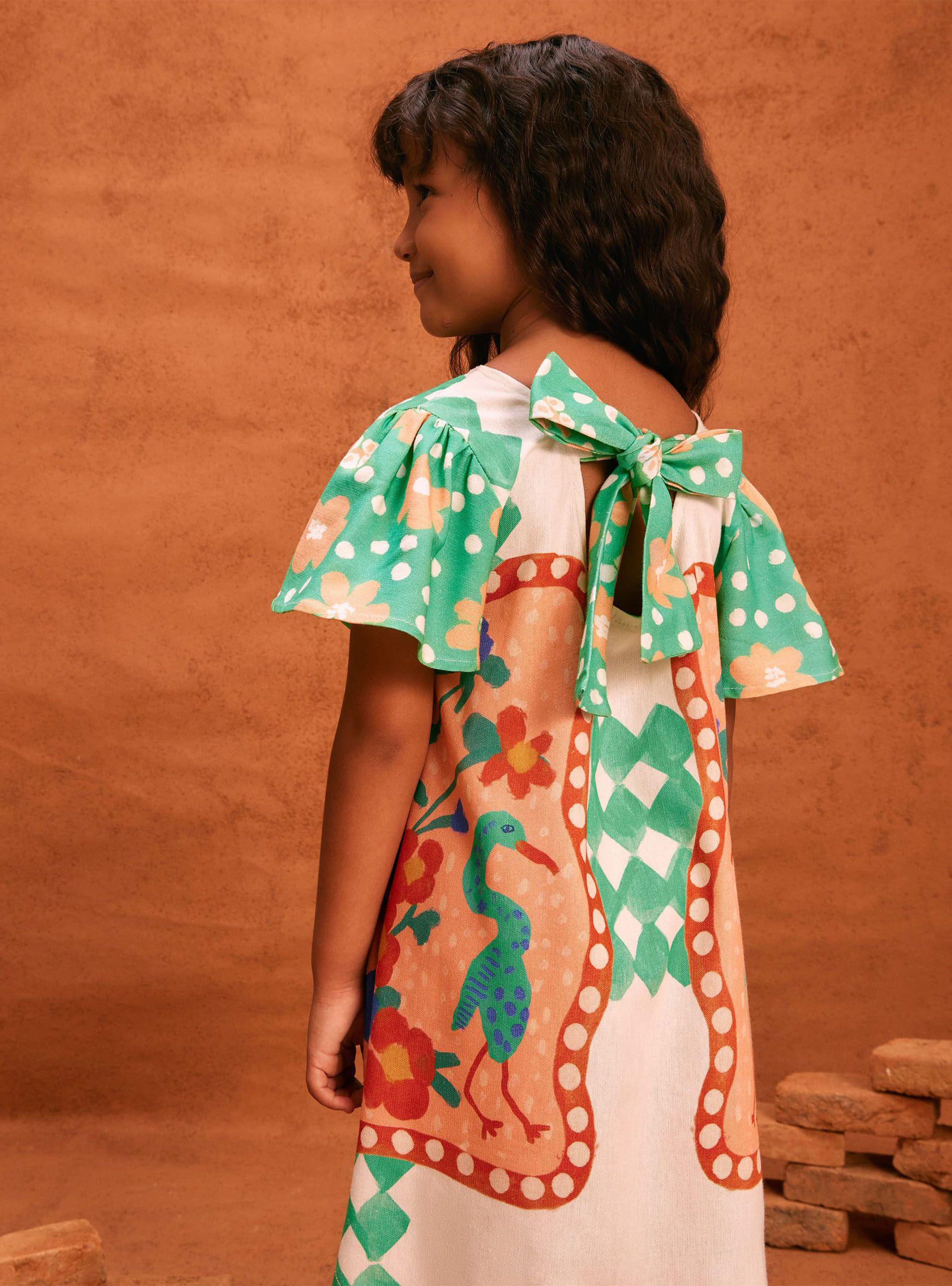 Vestido Niña con Jaguar-3