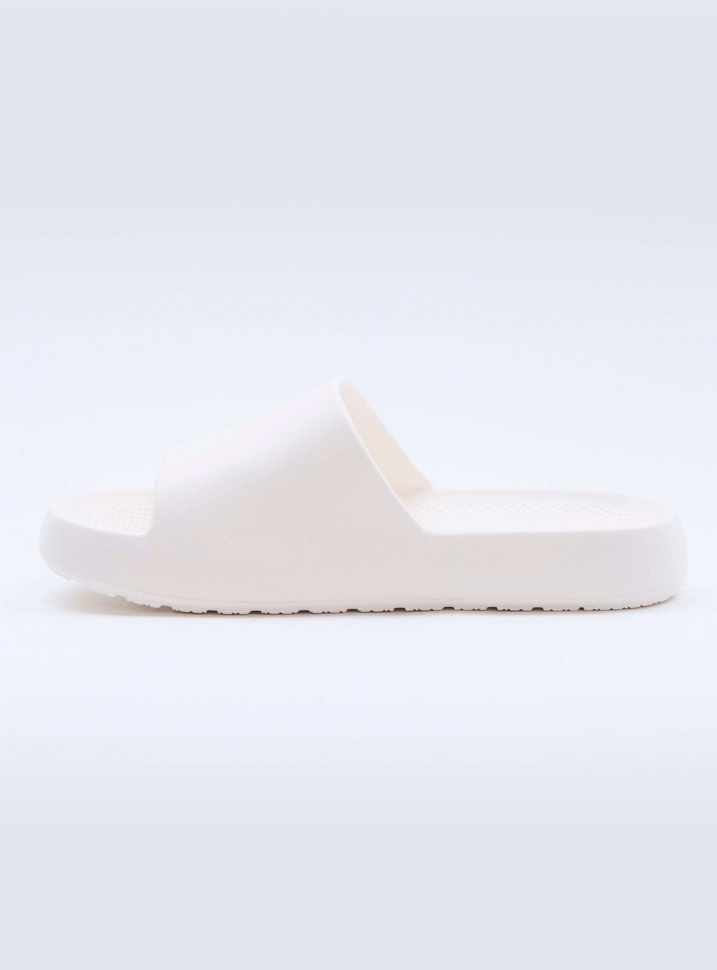 Sandalia Slide Stacked Logo Mujer-1