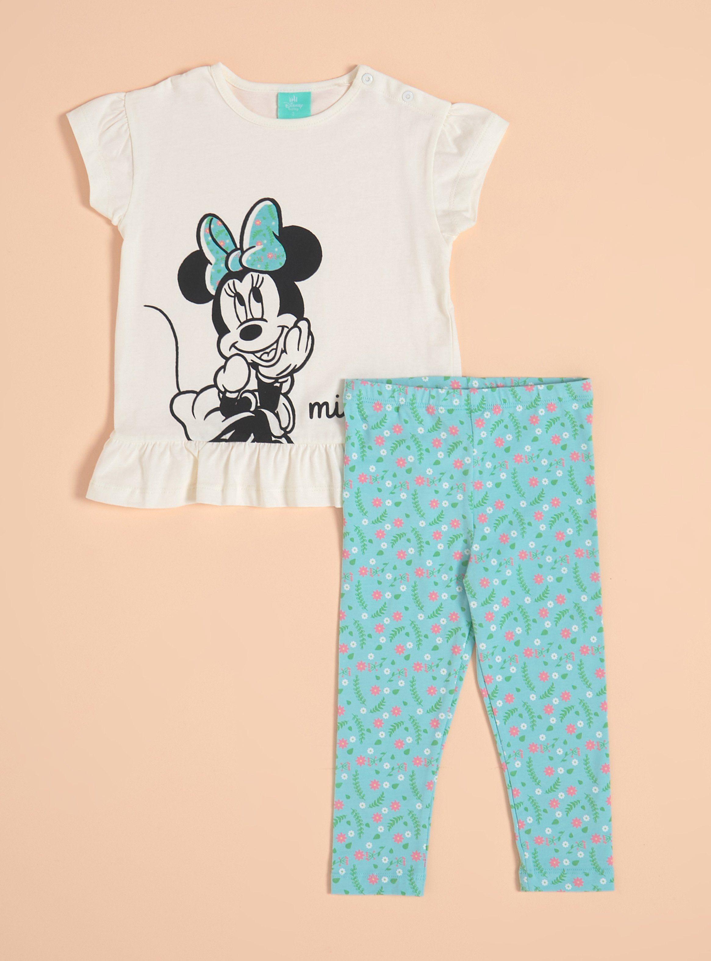 Conjunto Polera y Calza Minnie Disney-0