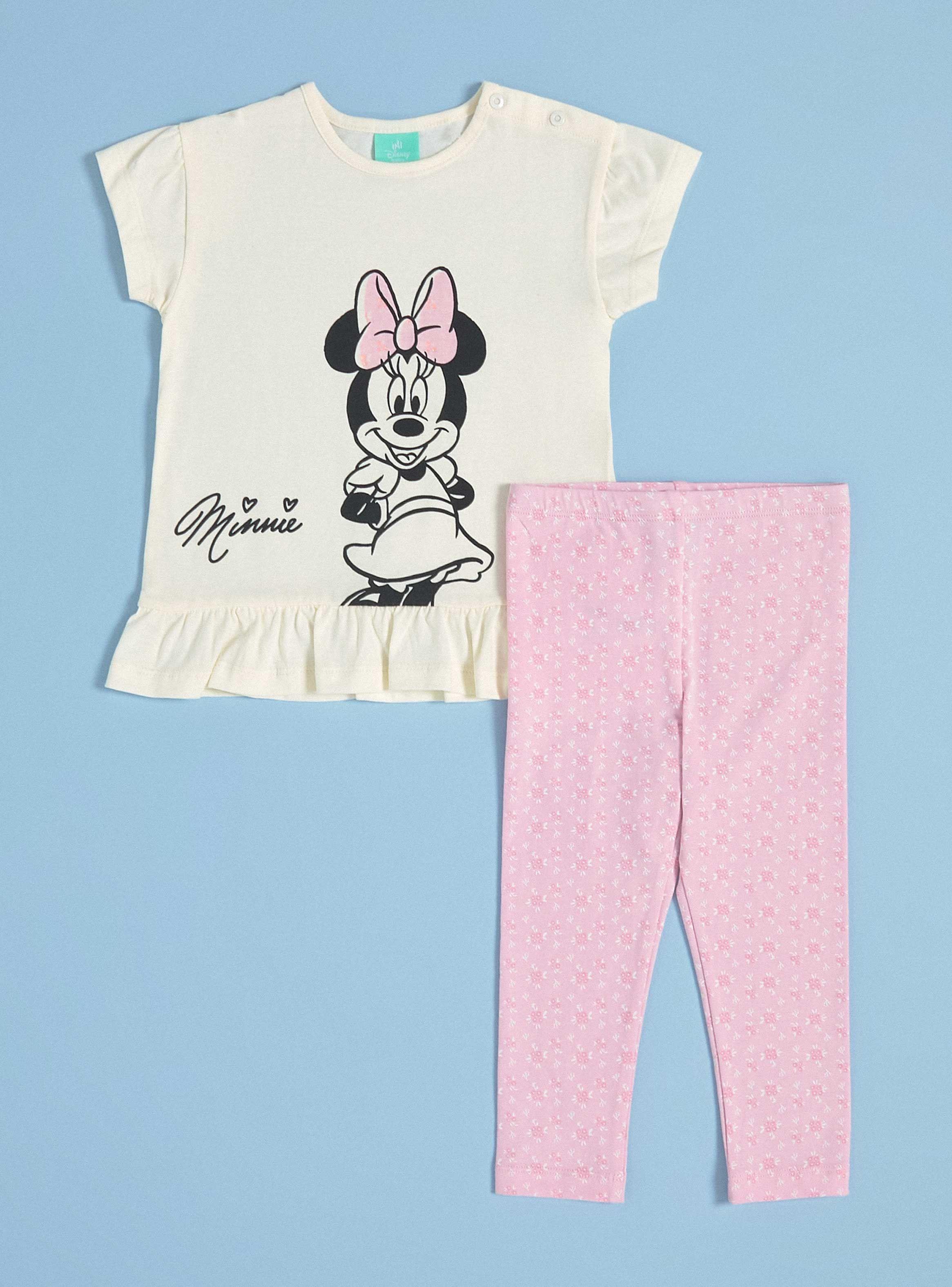 Conjunto Polera y Calza Minnie Disney-0