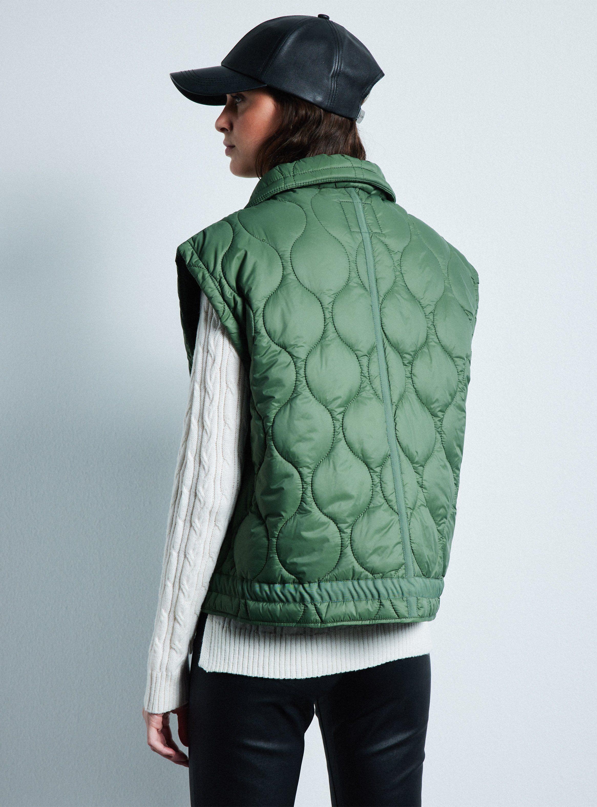 Parka Sin Mangas Acolchada Cuello Alto Alaniz | Paris.cl