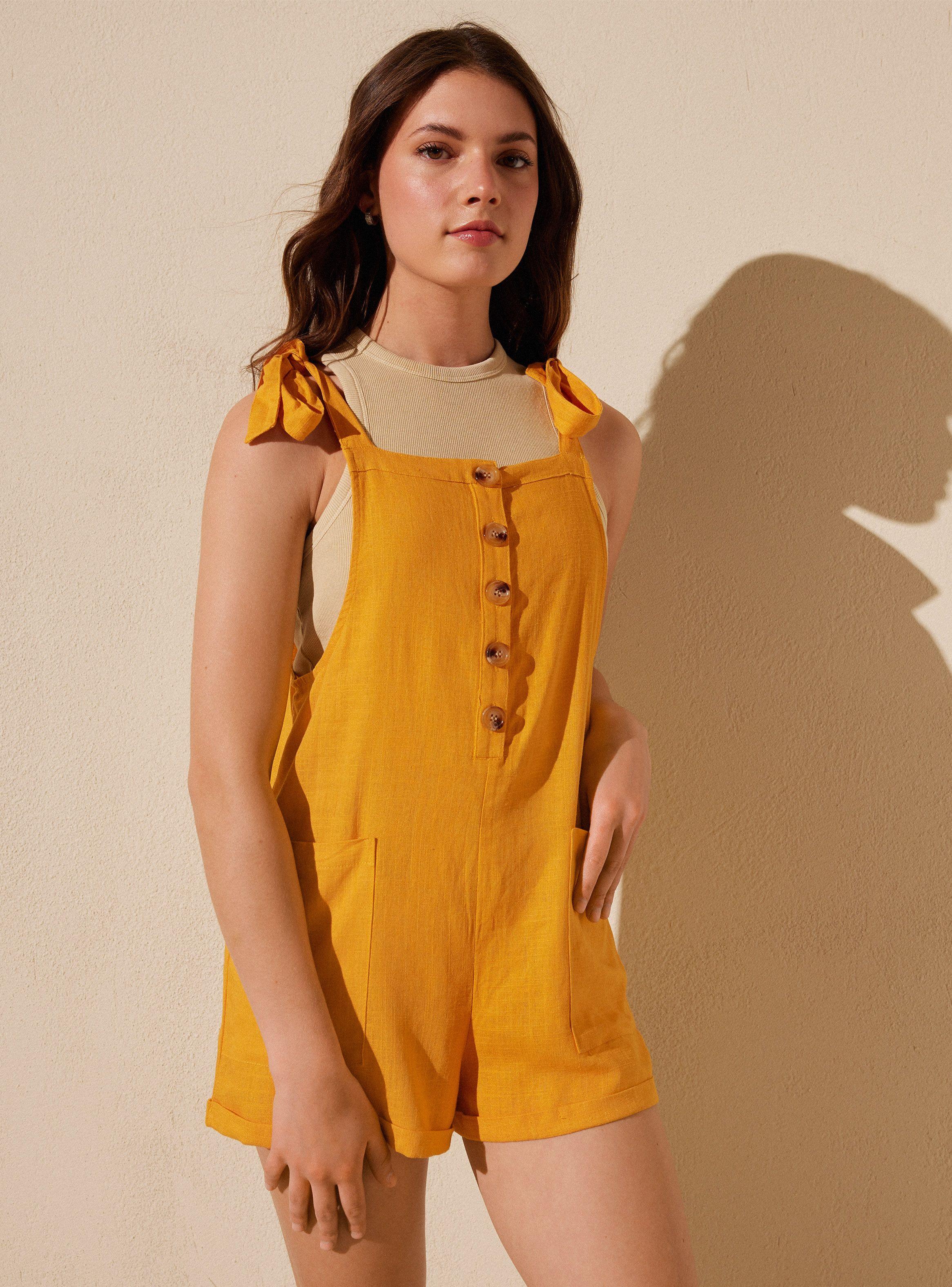 Enterito Corto Lino-0