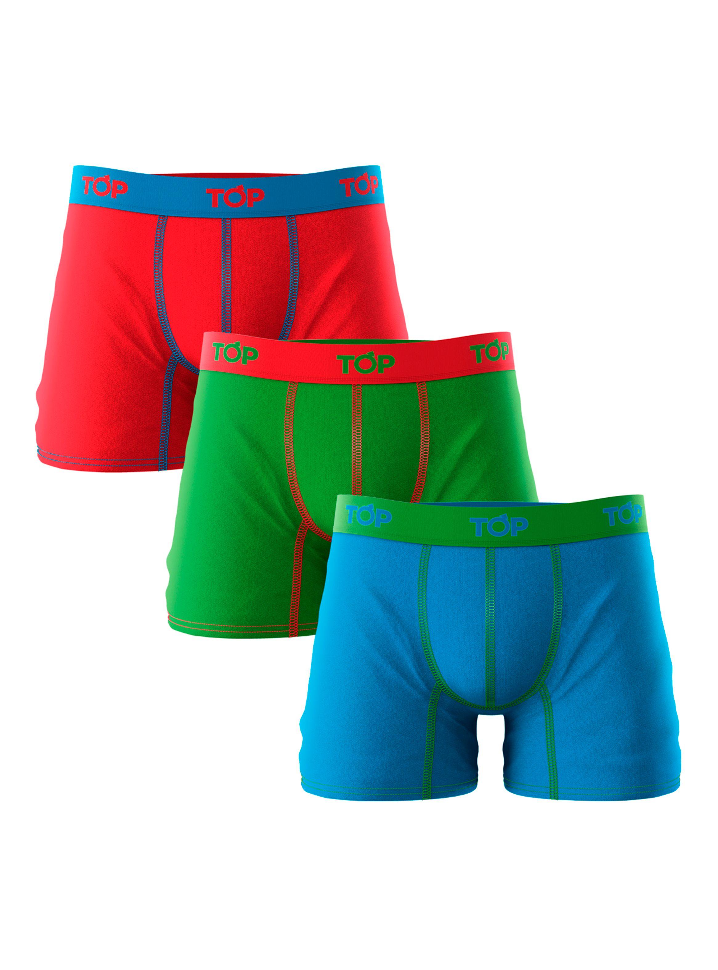 Pack 3 Boxer Colour 209MC5-0