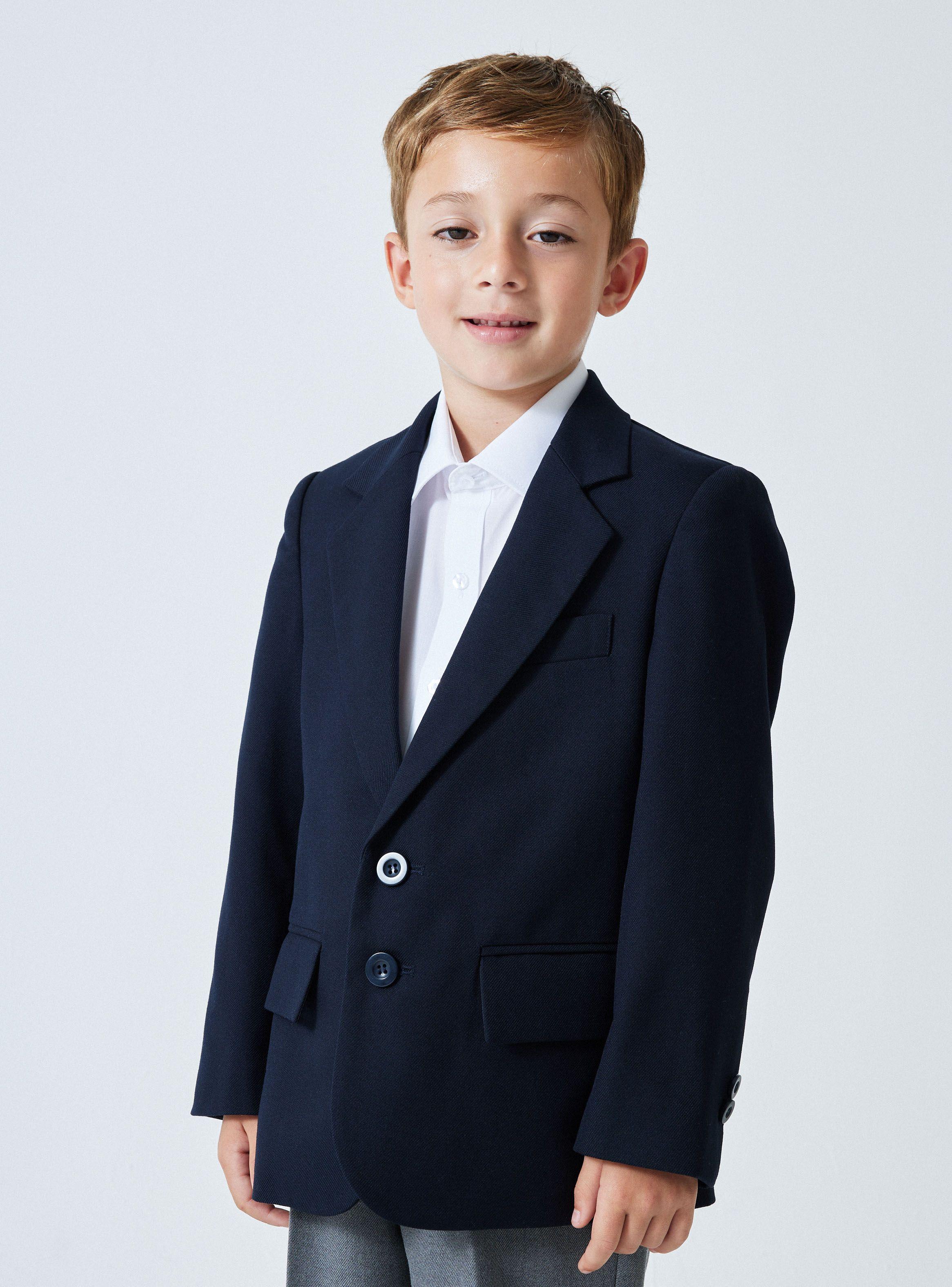 Chaqueta Veston Azul Talla 6 A 16-0