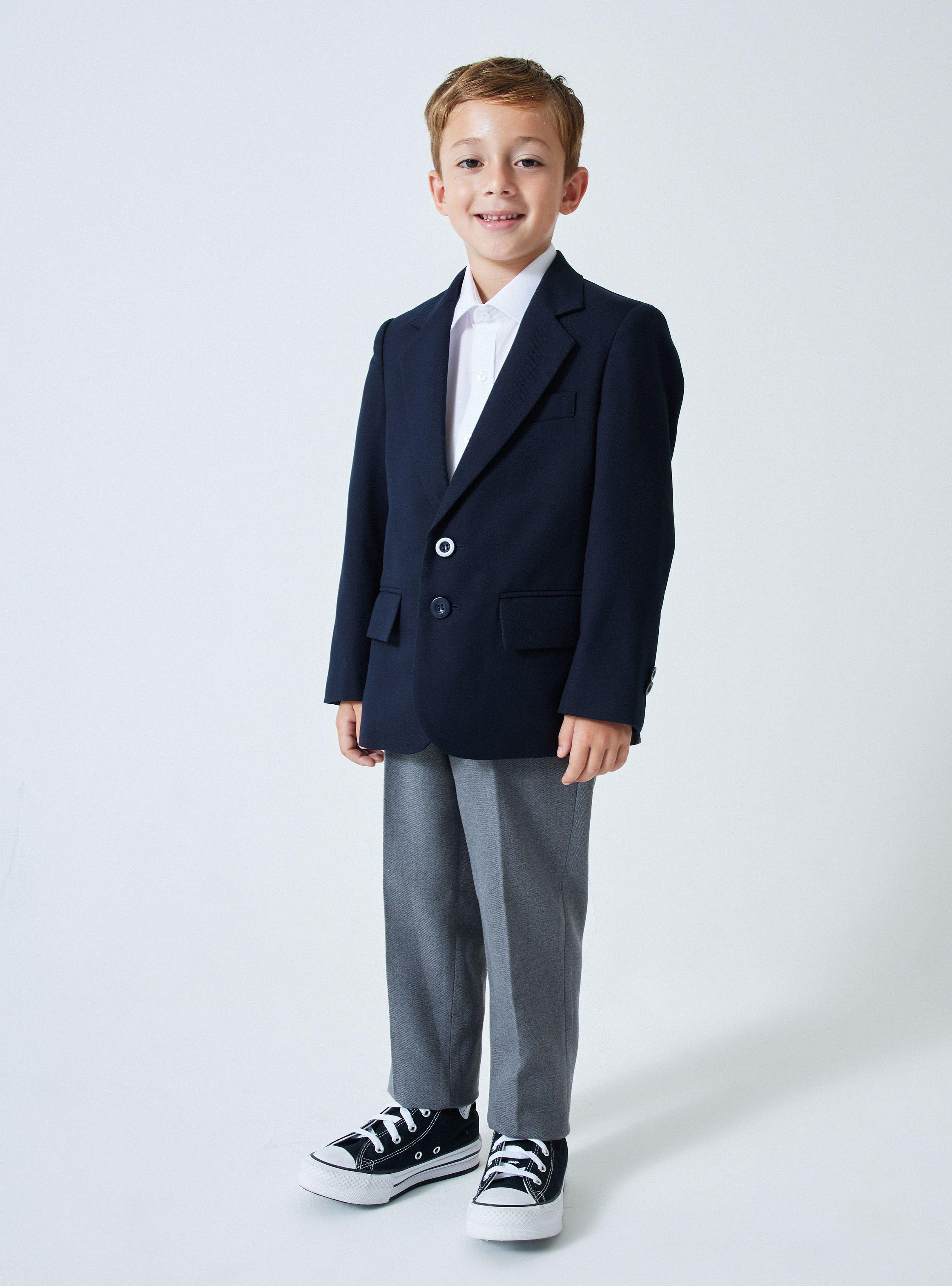 Chaqueta Veston Azul Talla 6 A 16-3