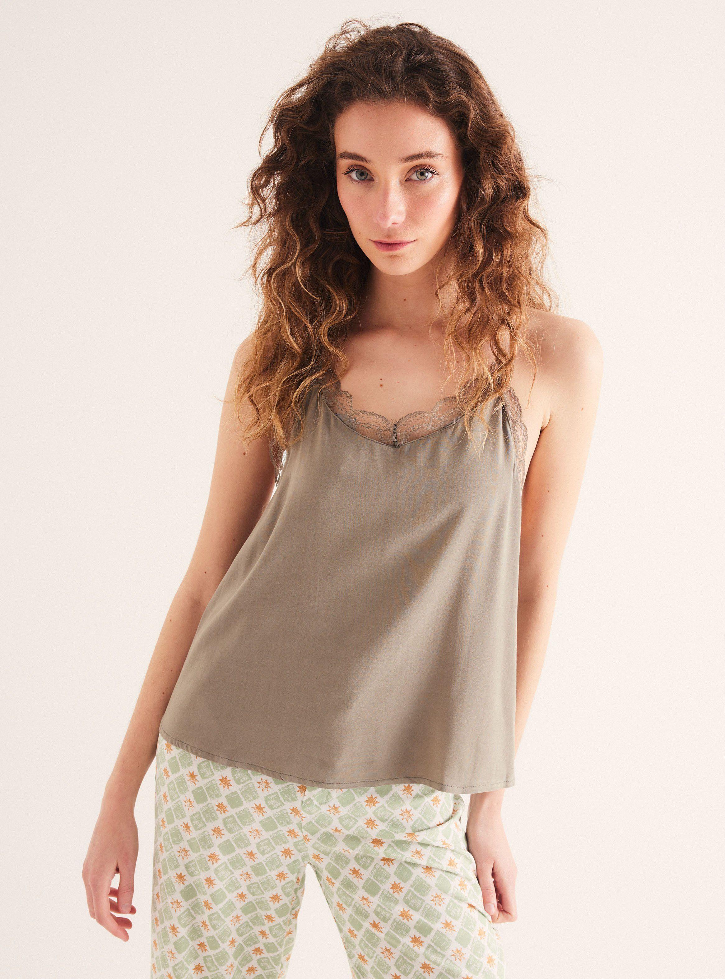 Blusa Tipo Lencera-0