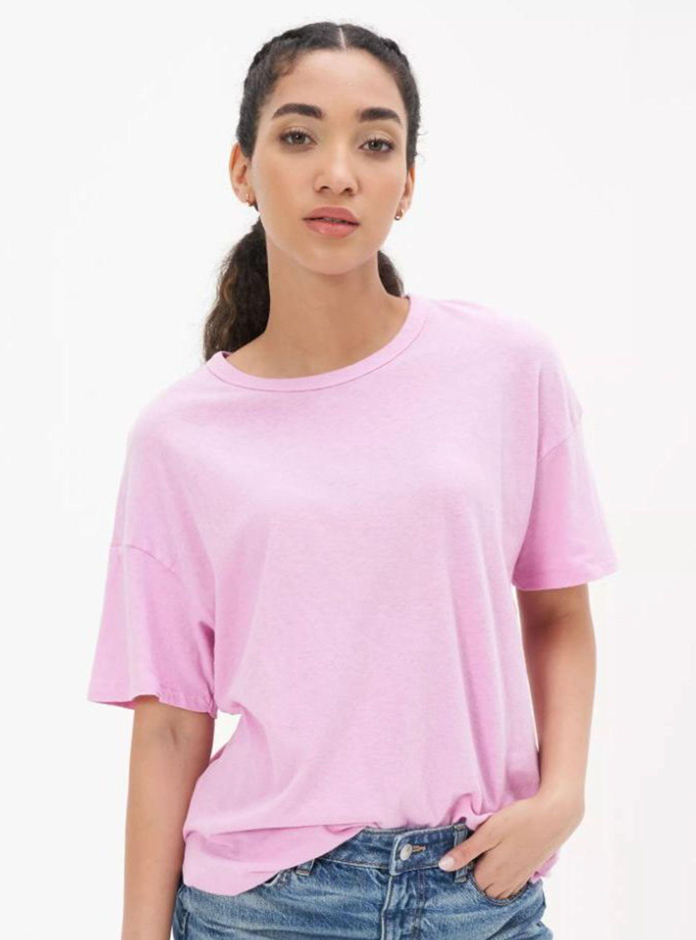 Polera Lisa Básica Manga Corta-0