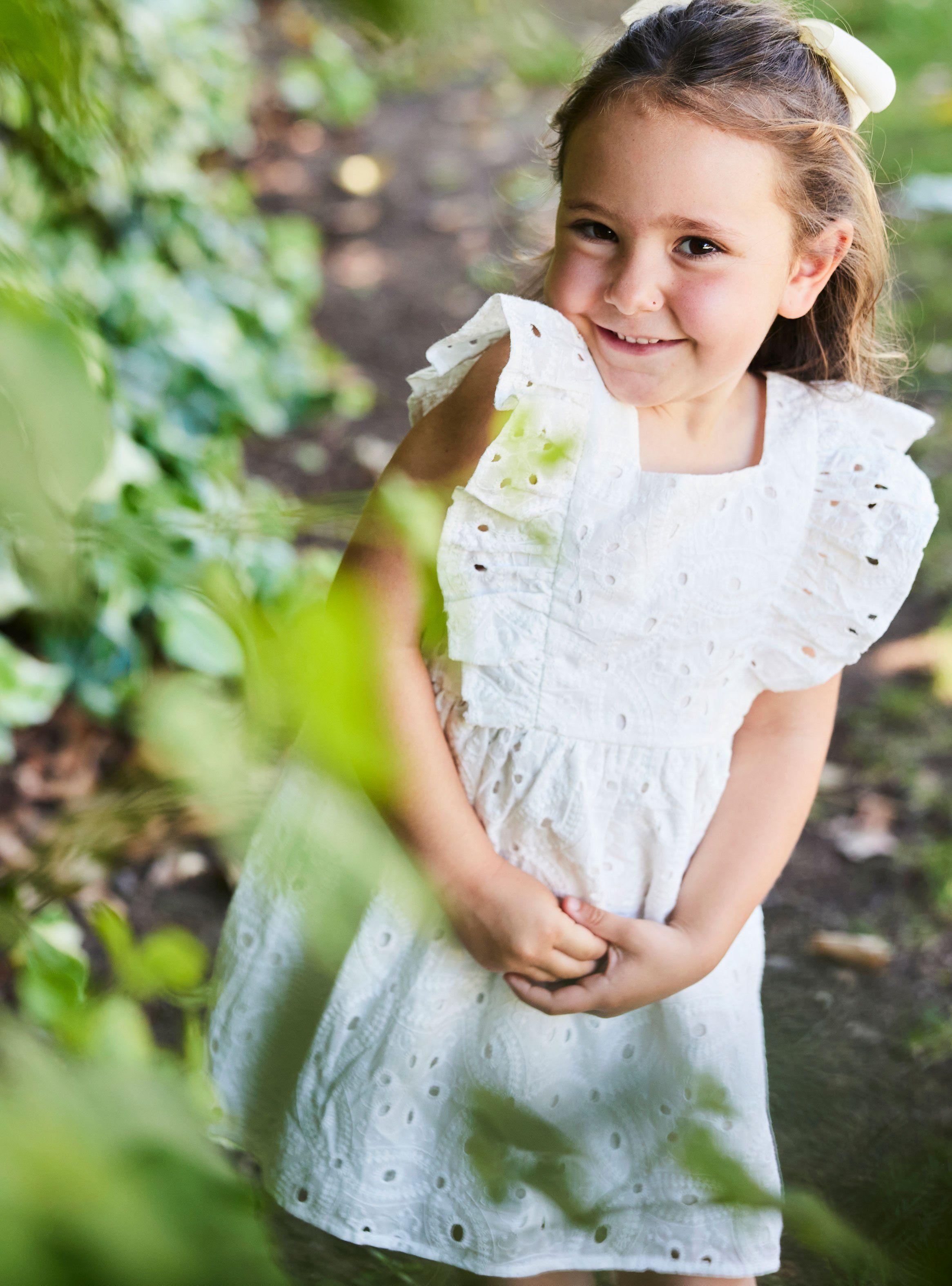 Vestido Encaje Broderie Inglés y Vuelos-3