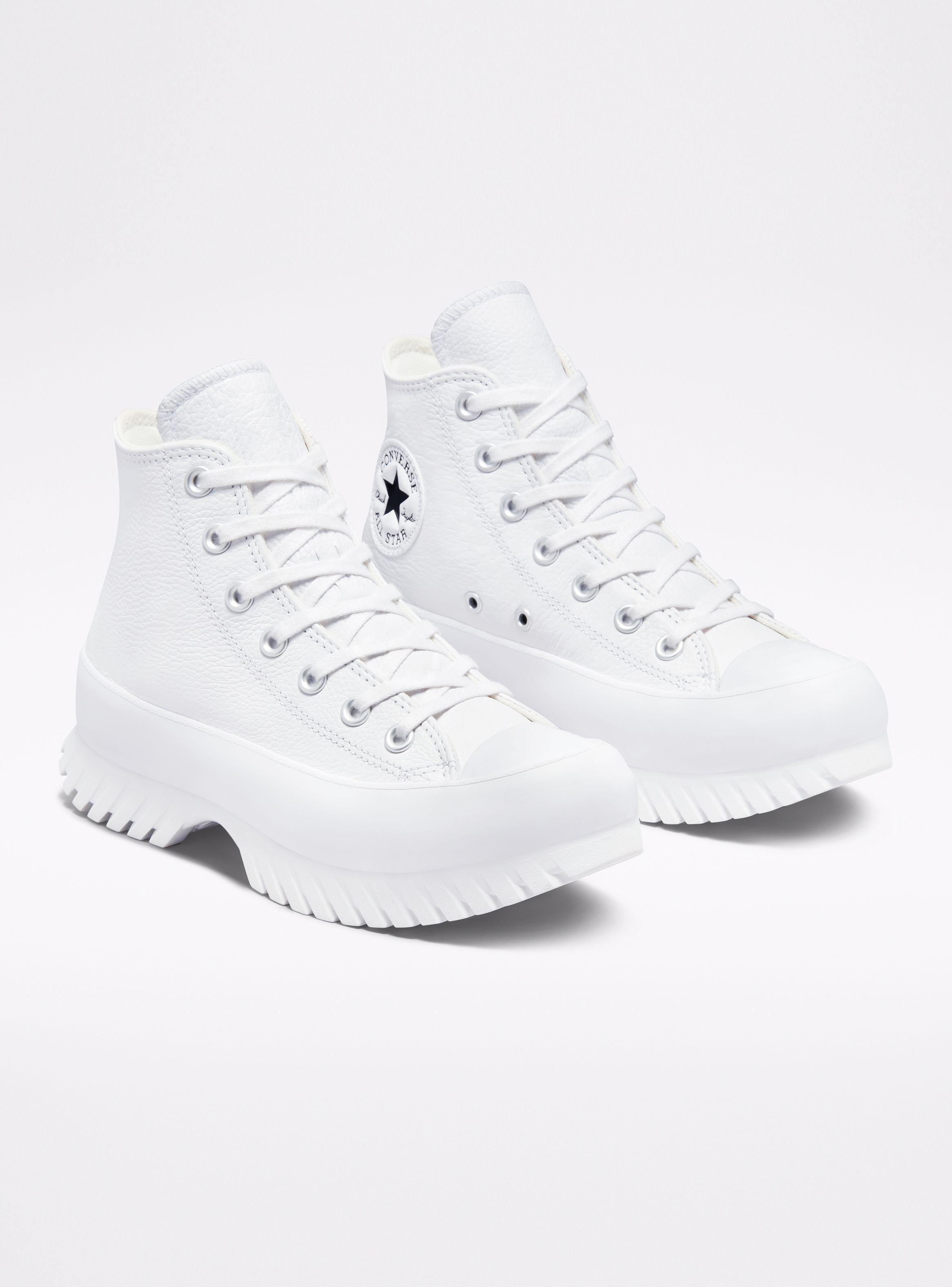 Zapatilla Urbana Cuero Lugged 2.0 Plataforma Mujer-1