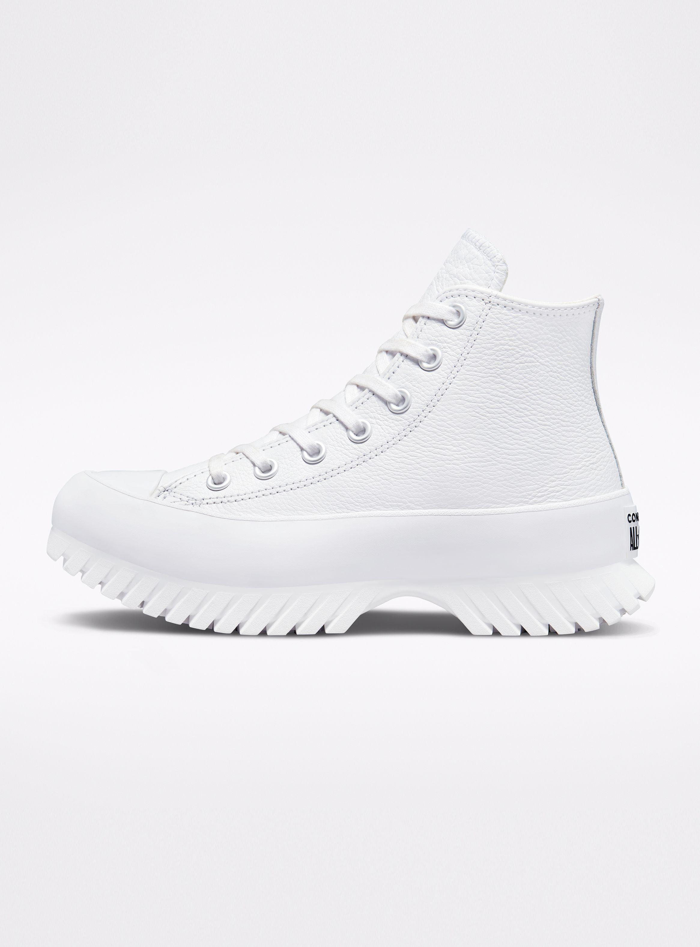Zapatilla Urbana Cuero Lugged 2.0 Plataforma Mujer-2