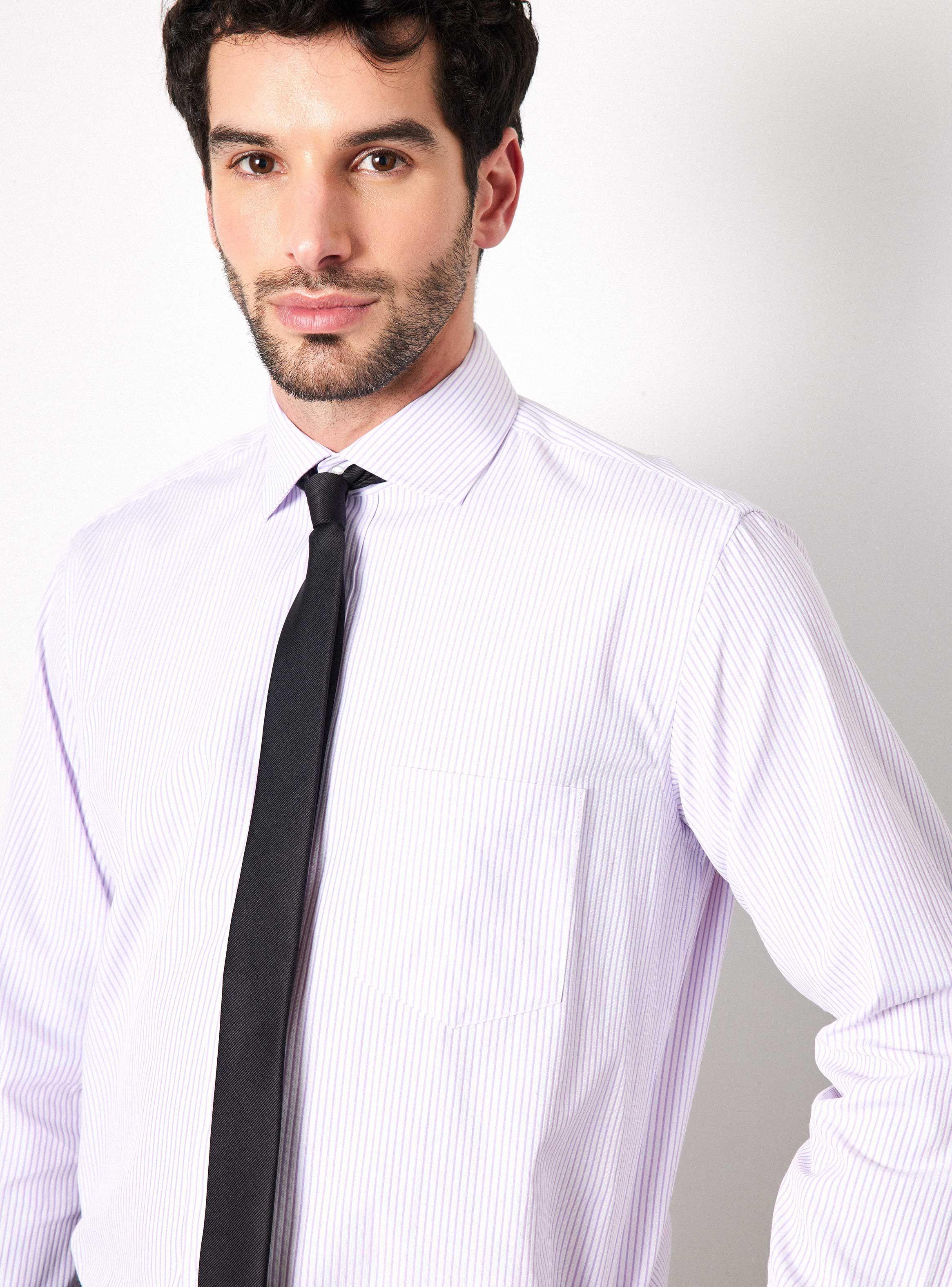 Camisa de Vestir Texturadas y Fantasía-2