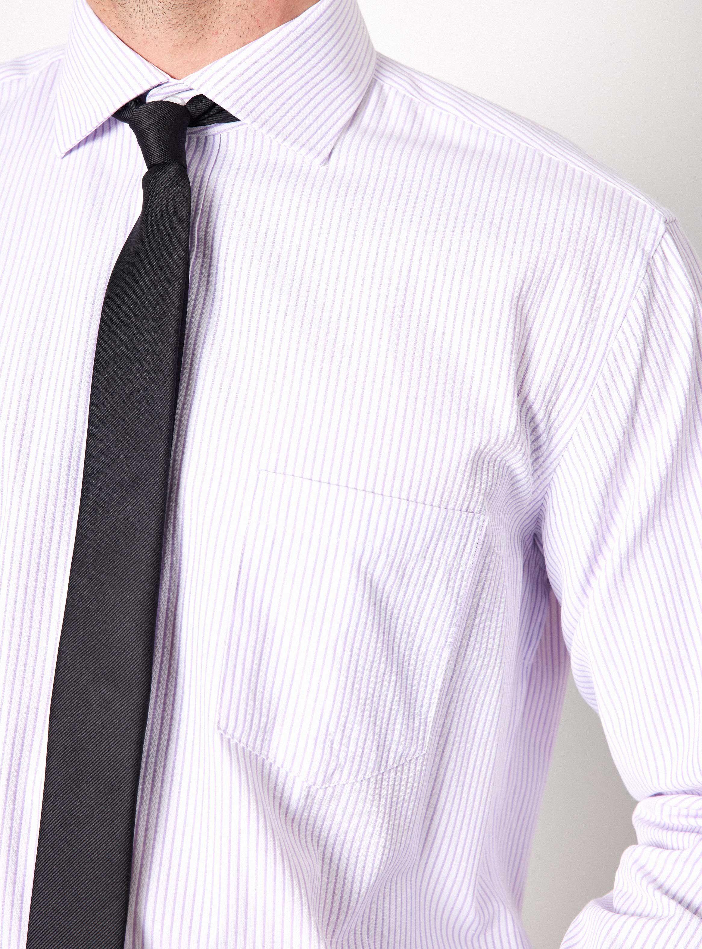 Camisa de Vestir Texturadas y Fantasía-3