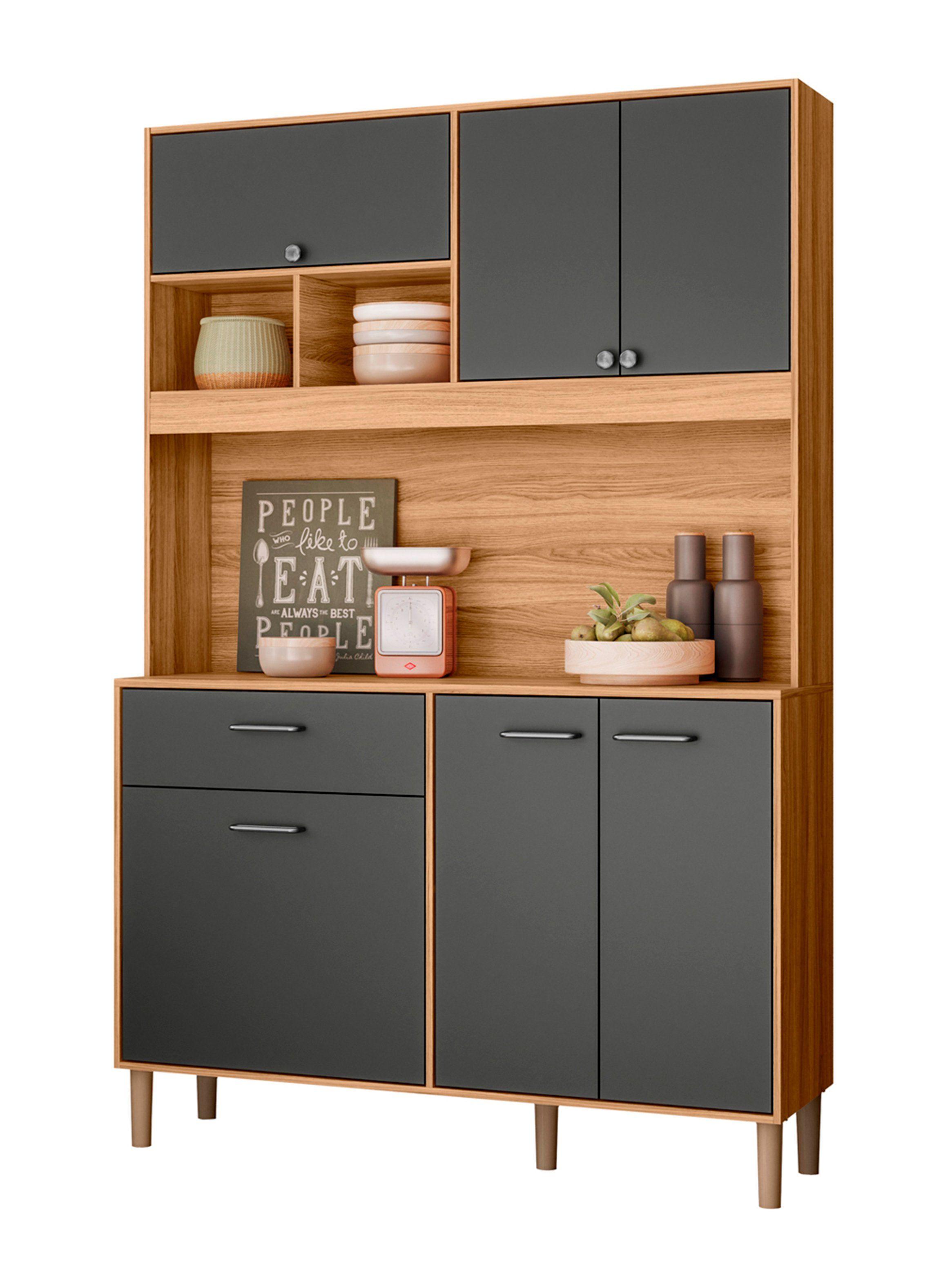 Kit Cocina Erva 1 Cajón 6 Puertas-2