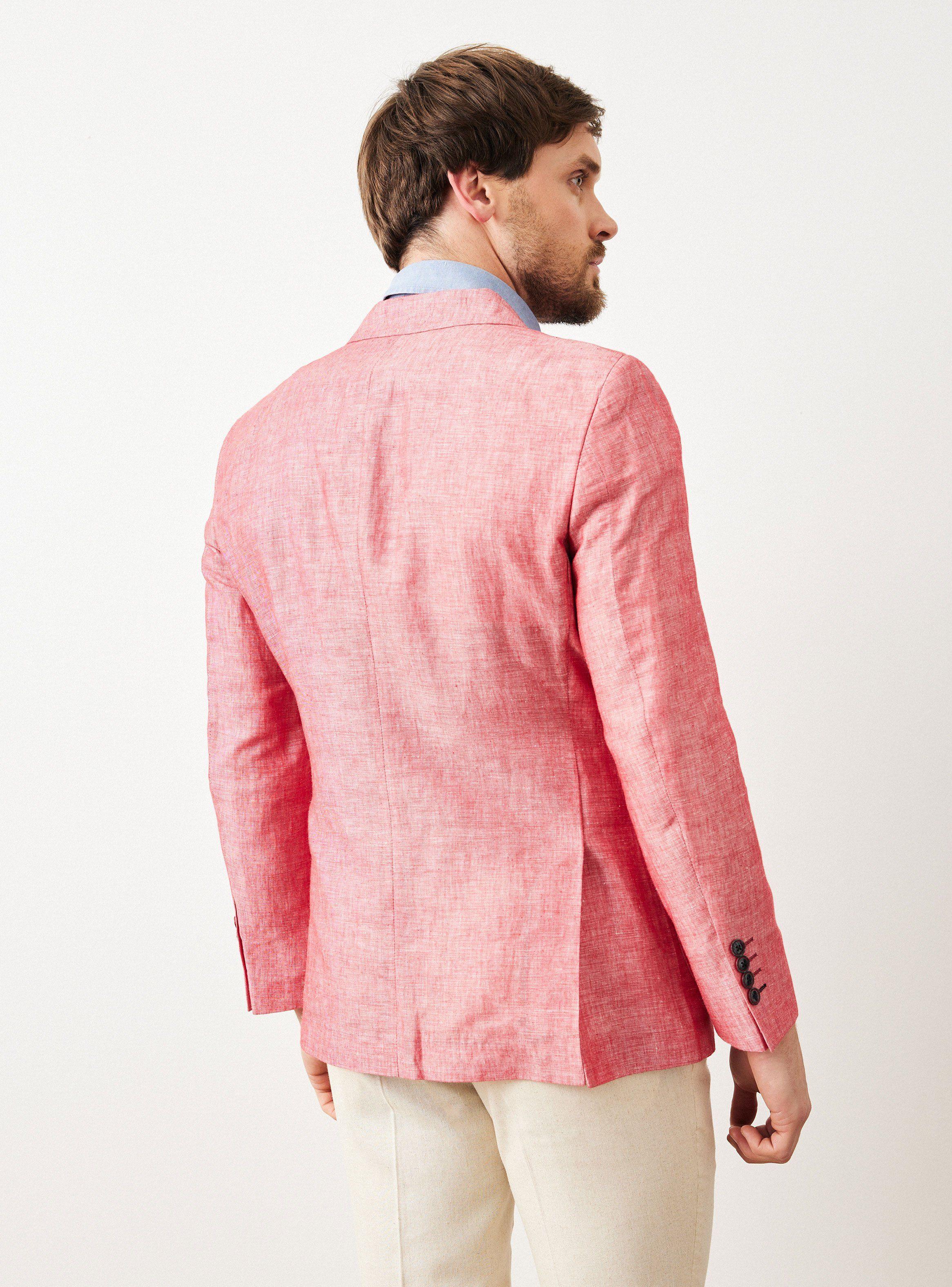 Vestón Recto Tela con Lino Slim Fit de Legacy
