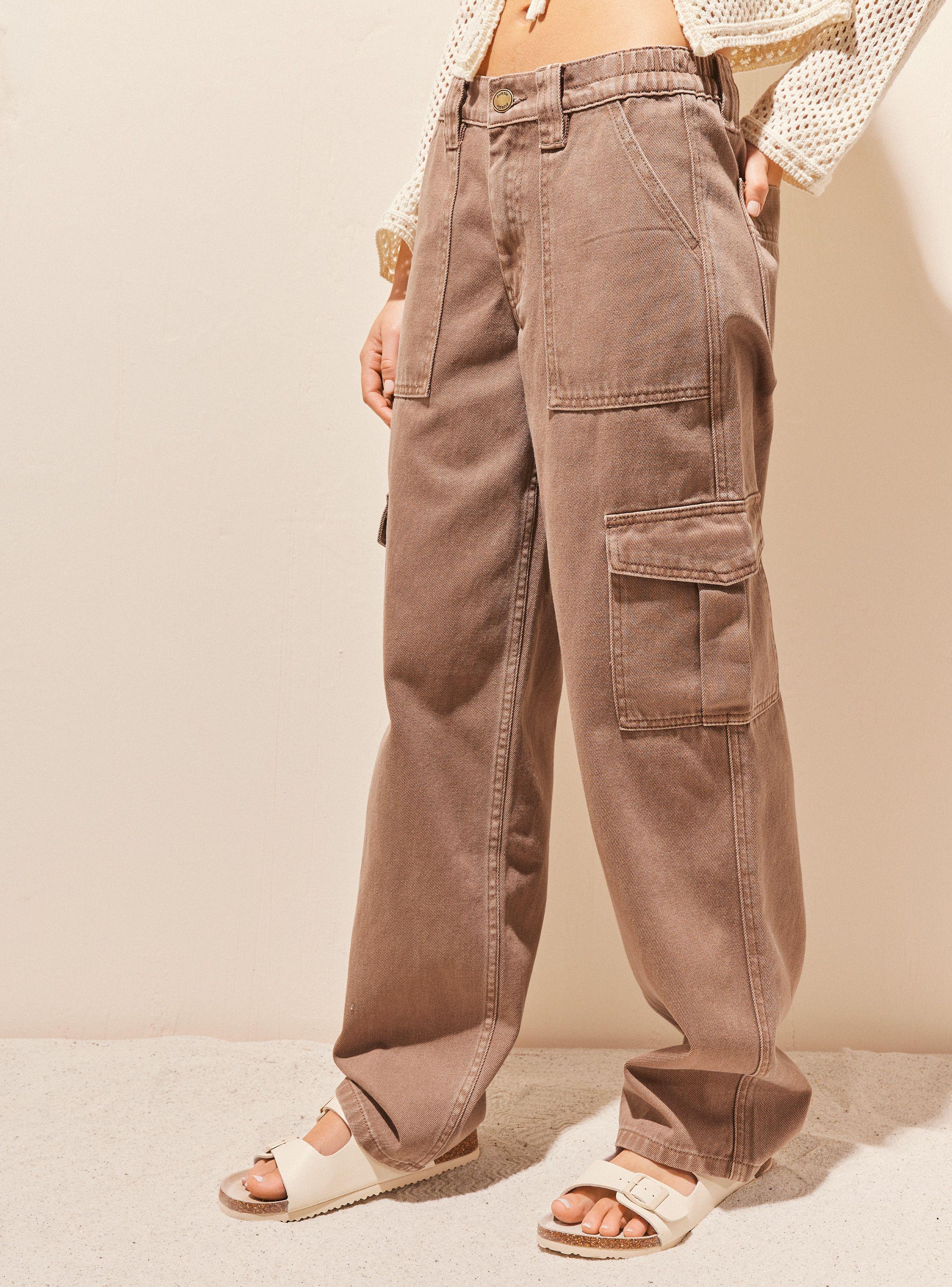 Pantalón Bolsillo Cargo-0