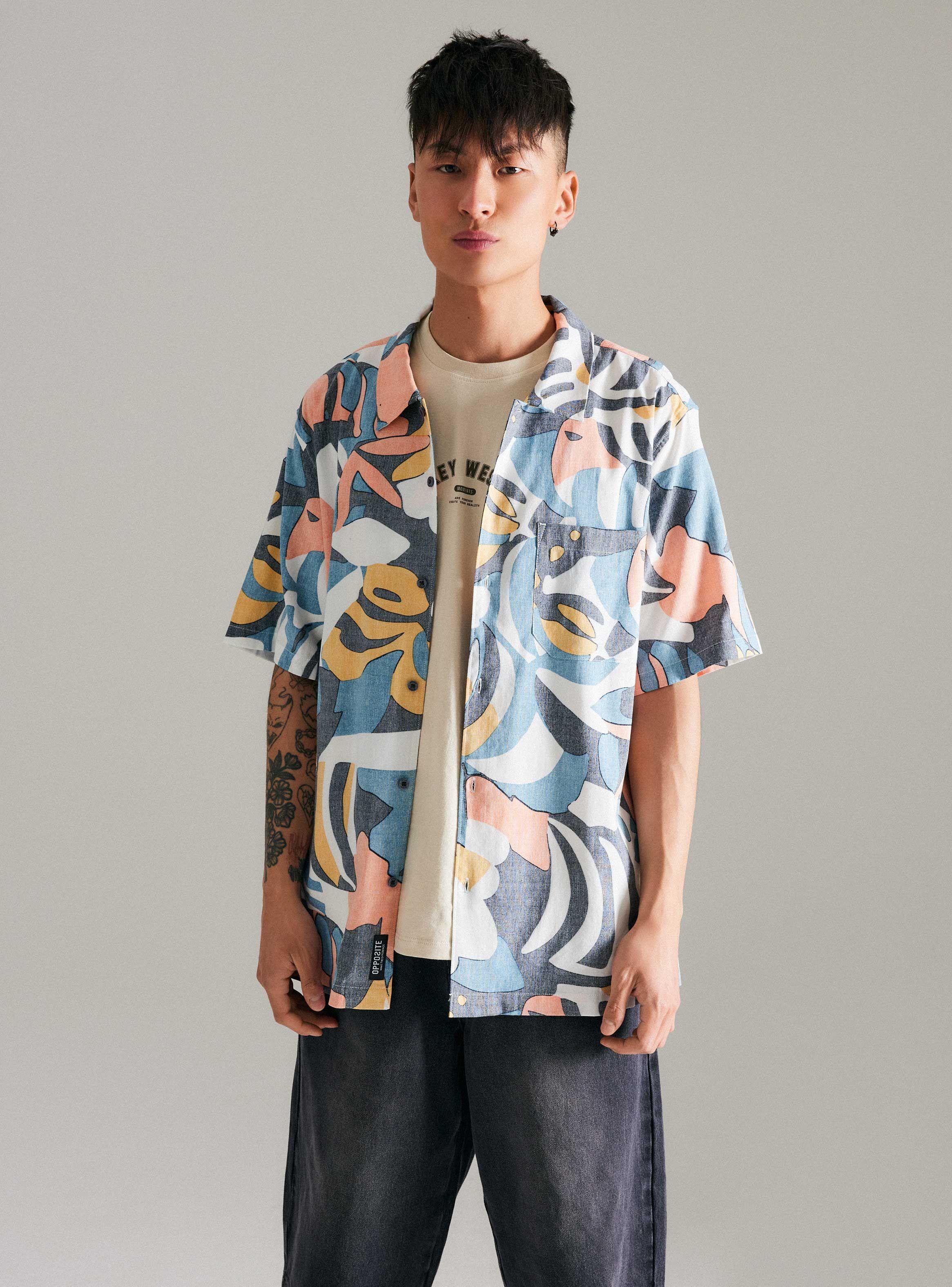 Camisa Print Reverse-0