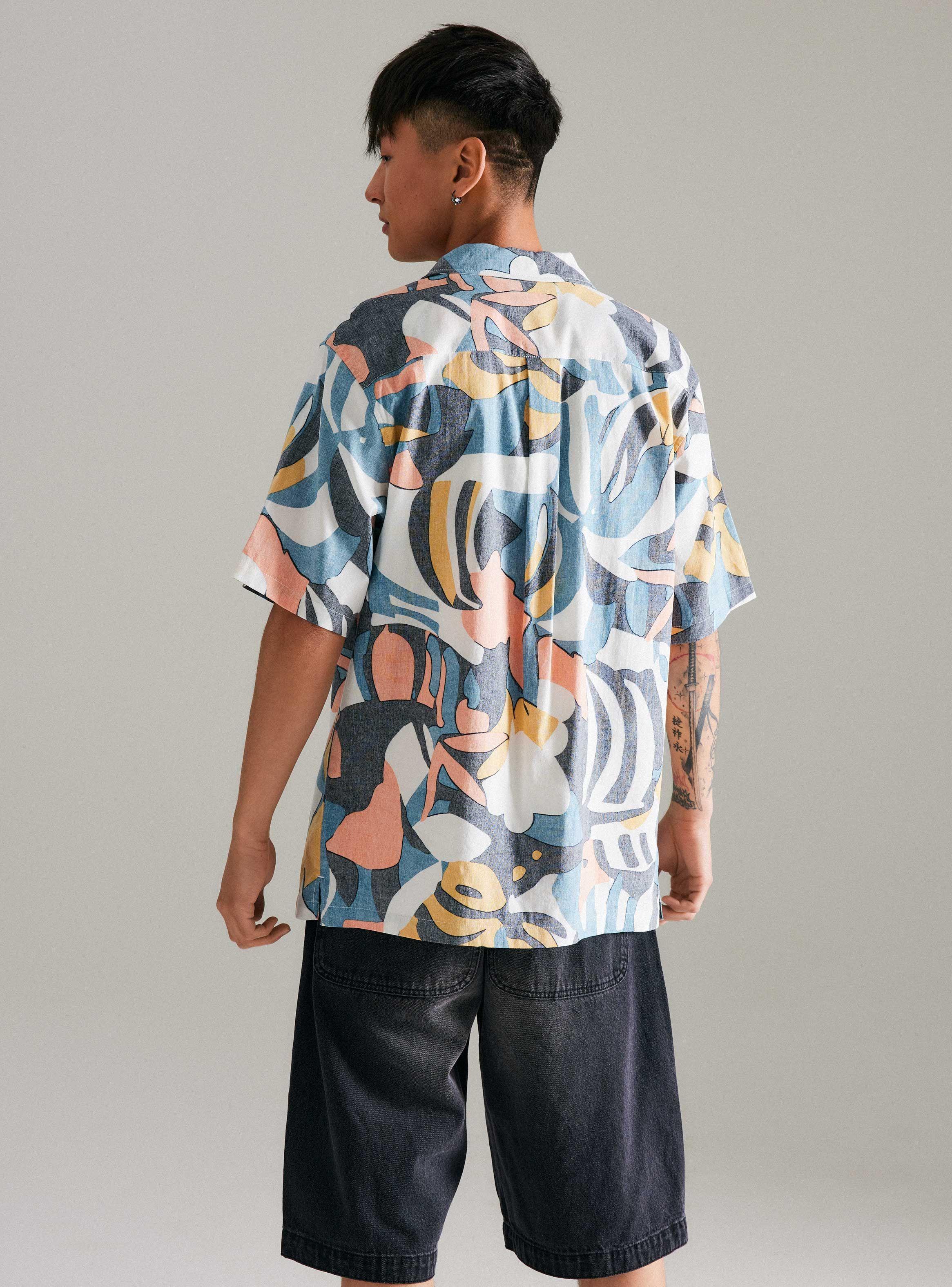 Camisa Print Reverse-1