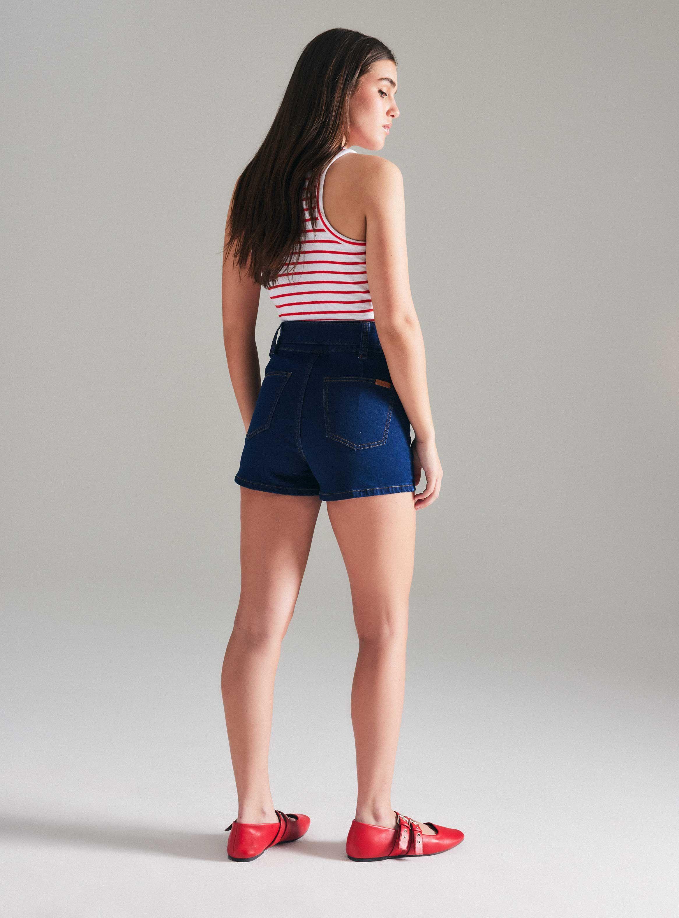 Short Cinturón Mima Tela Short-5