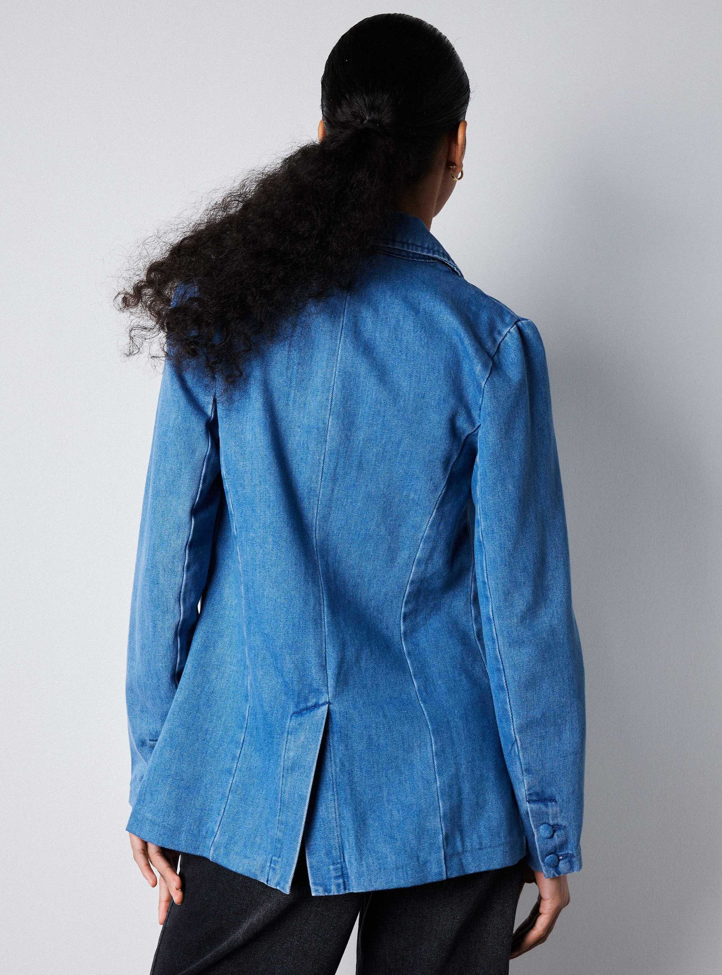 Blazer Denim Look Vintage-1