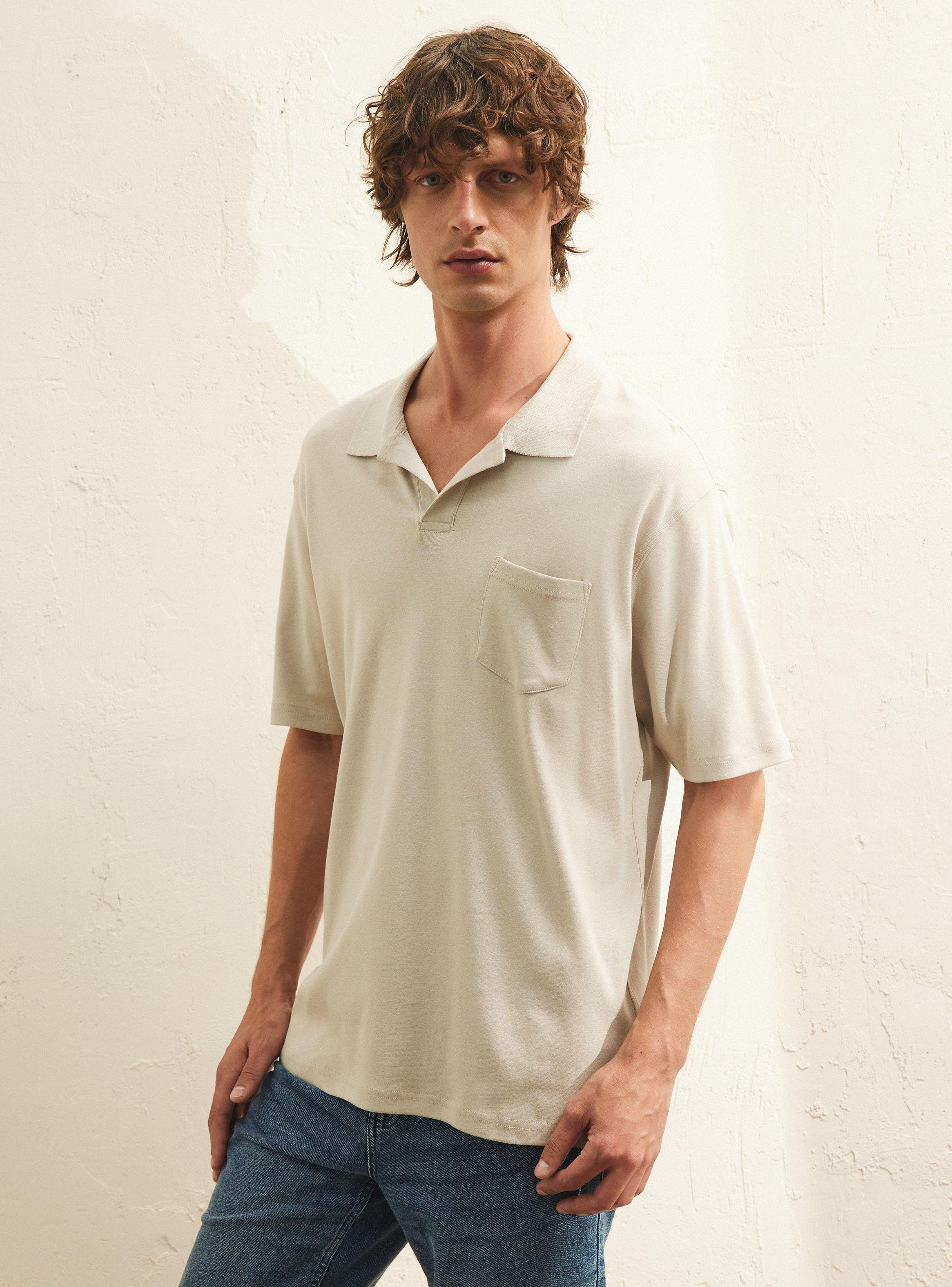 Polera Cuello Piqué Manga Corta-0