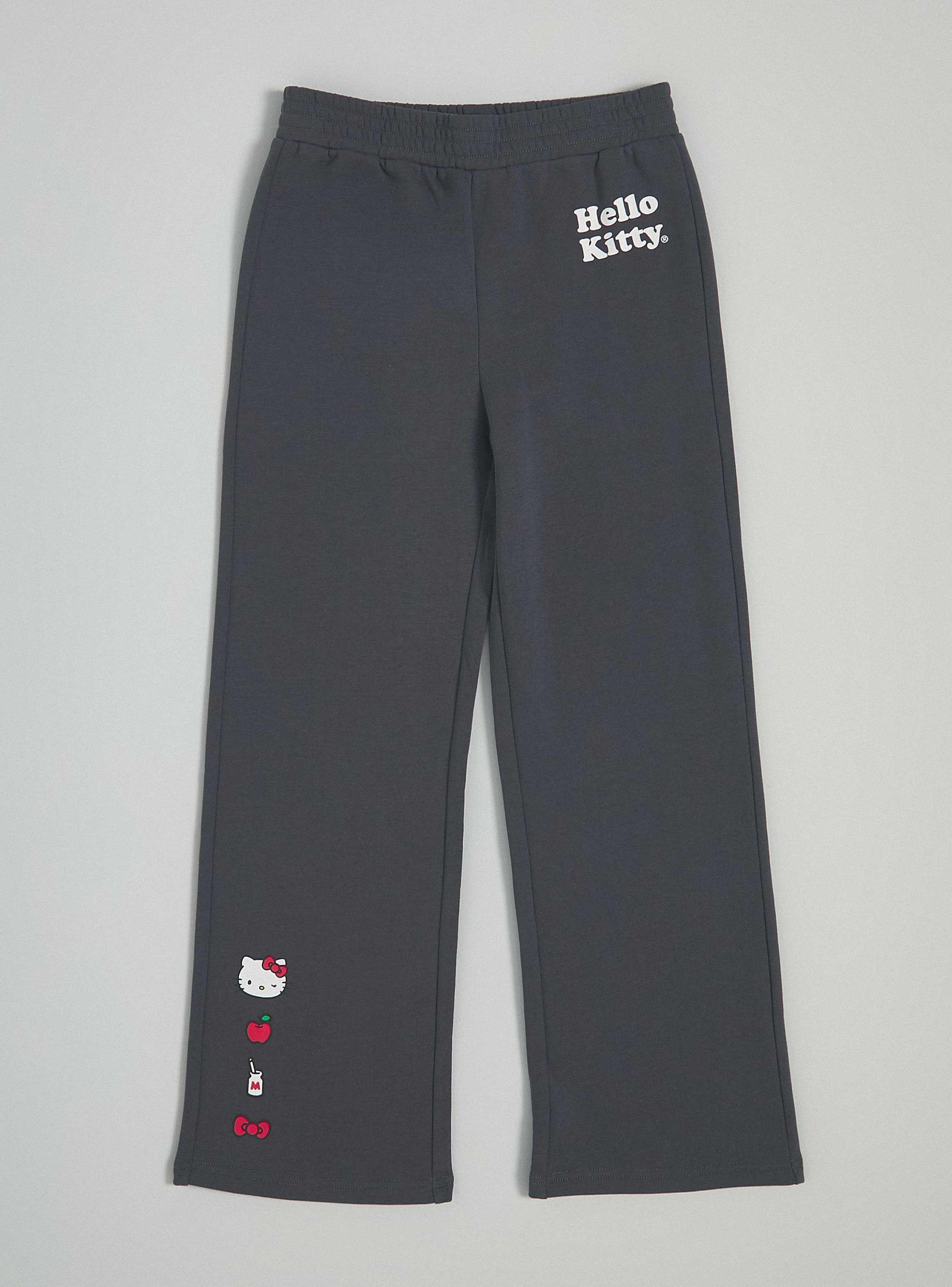 Pantalón de Buzo Wide Leg con Print-2
