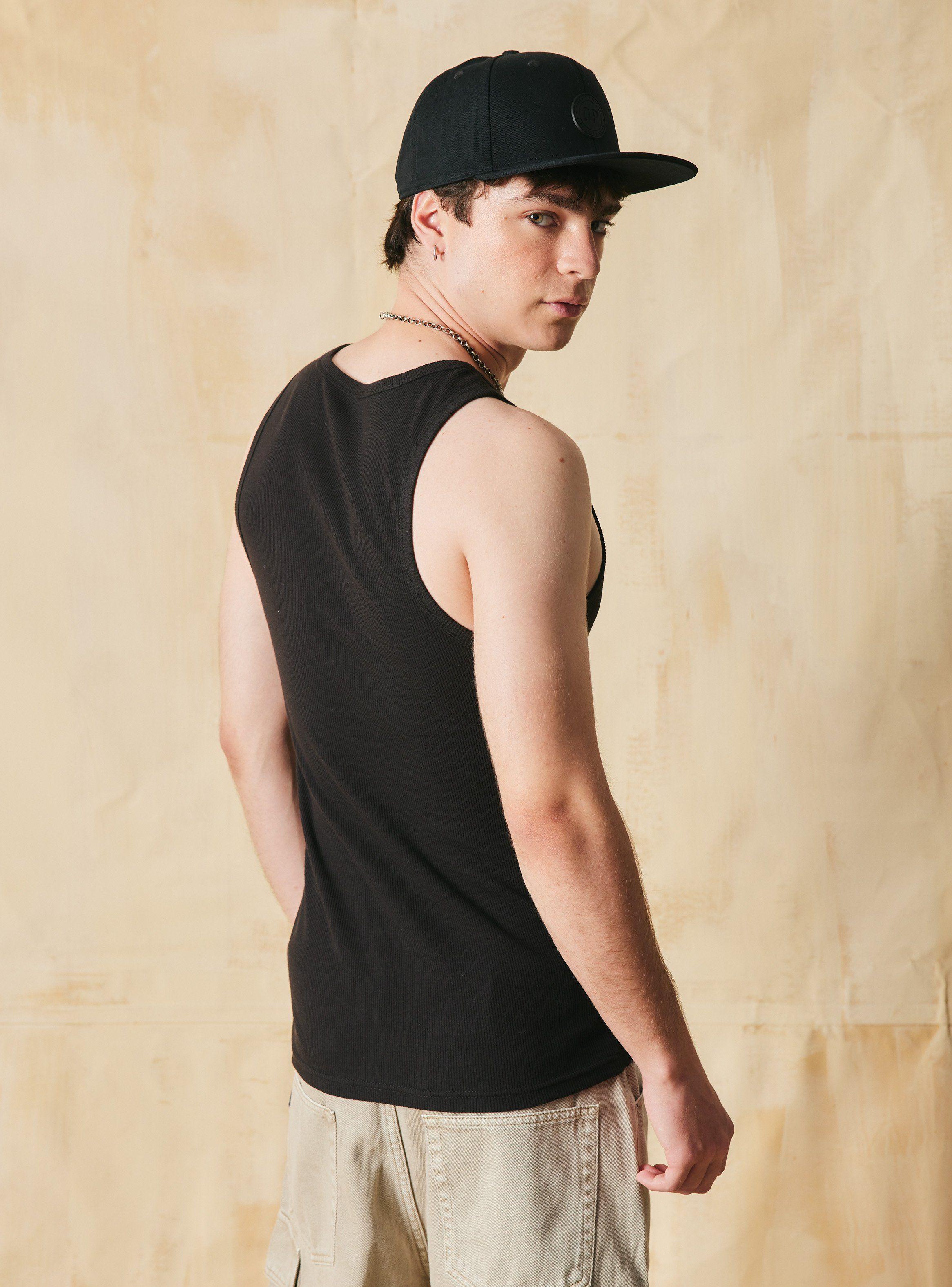 Polera Tank Manga Corta-1