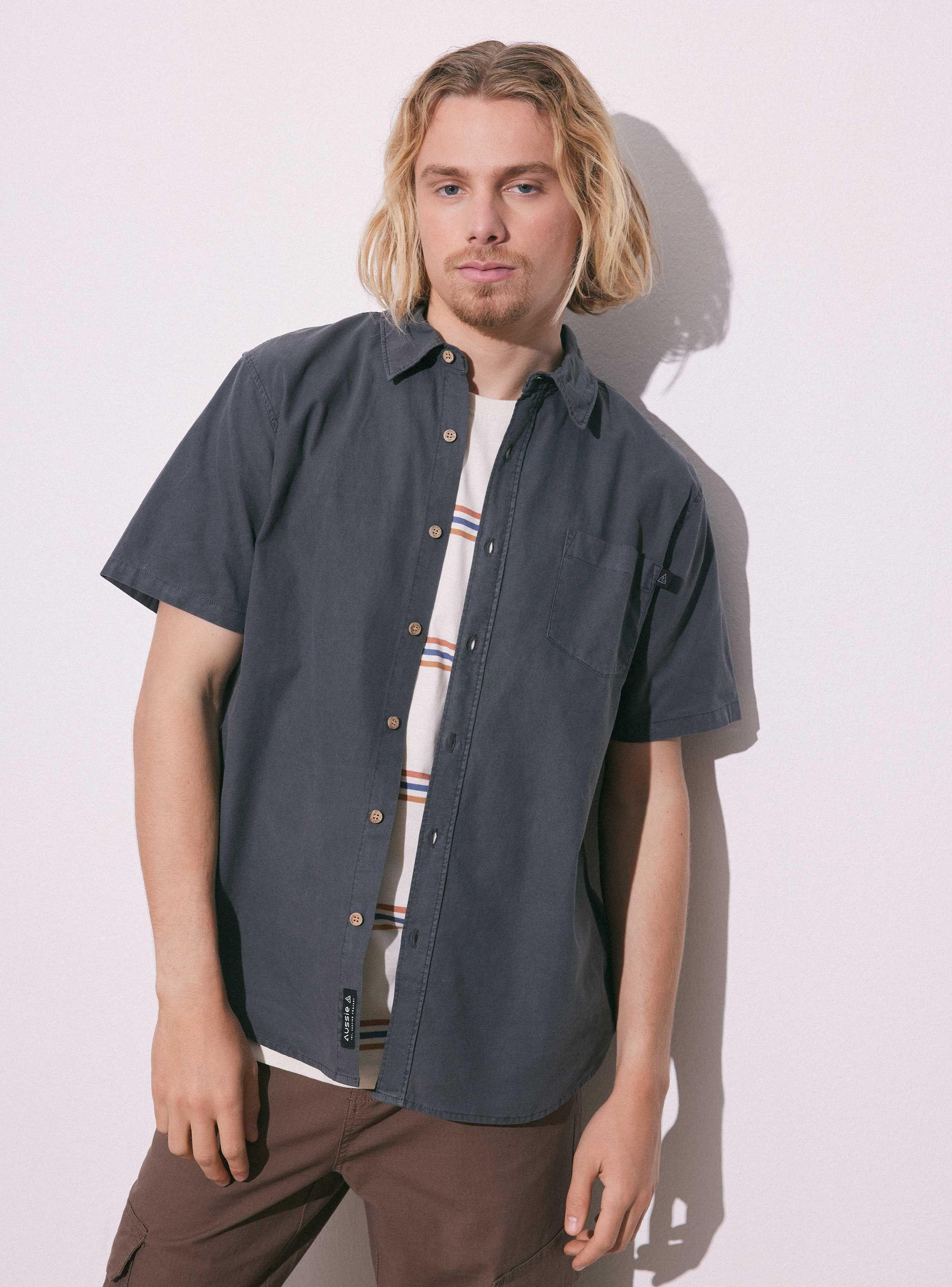 Camisa Lavada Garment Dye-0