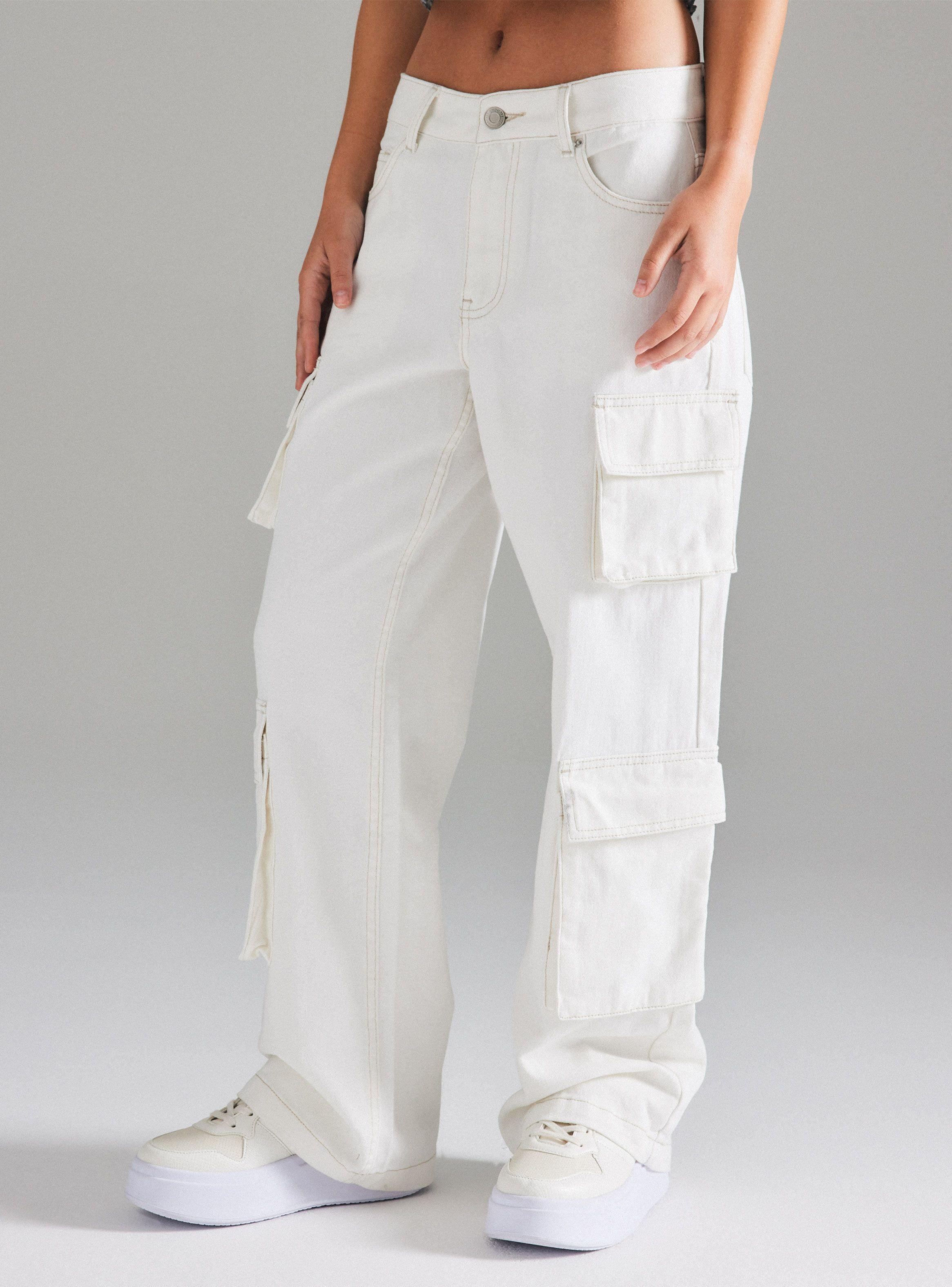Jeans Multi Bolsillos Cargo 01-0
