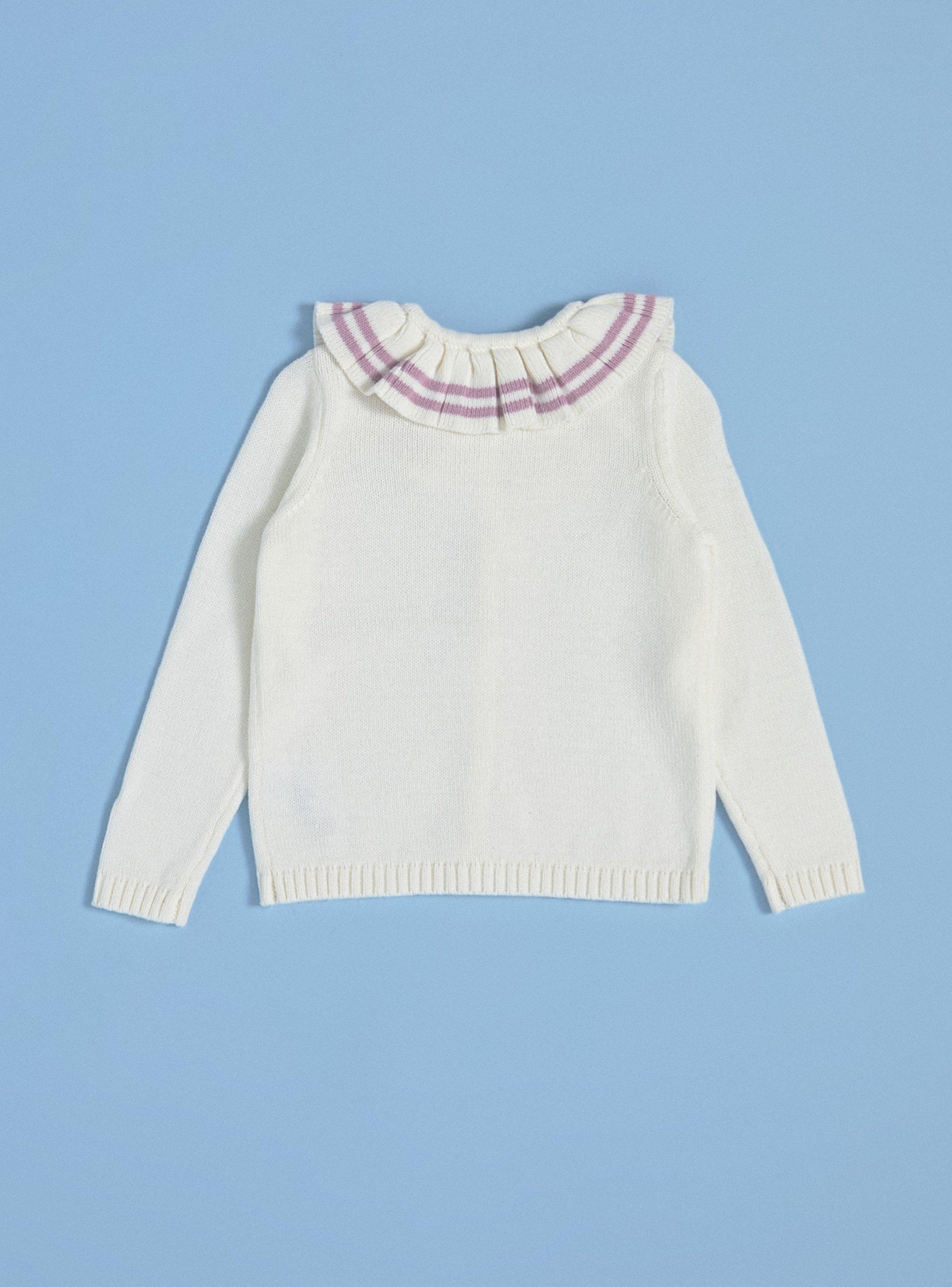 Chaleco Modelo Cuello Bobo y Líneas Decorativas-1
