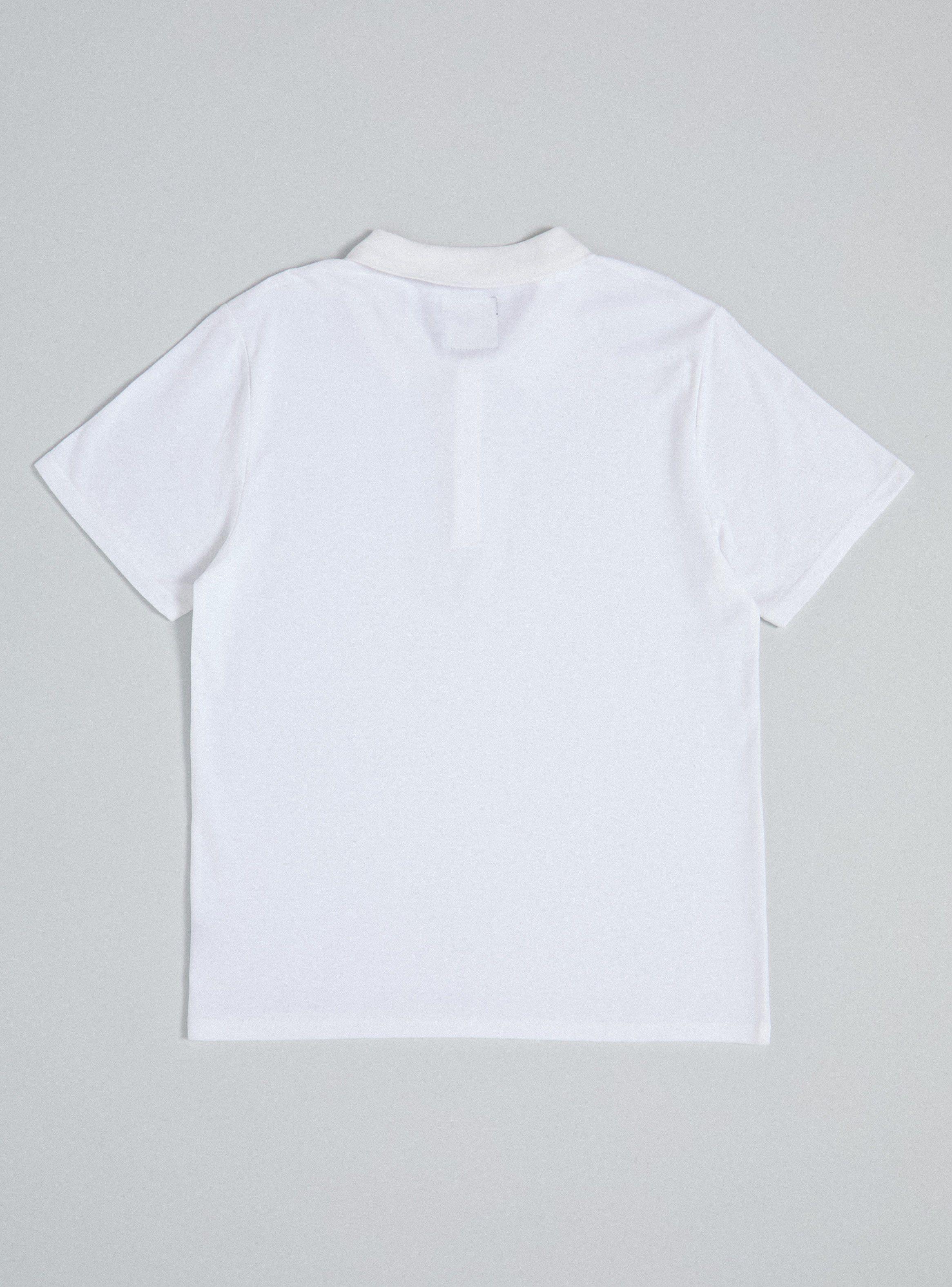 Polera Piqué Manga Corta con Botón-1