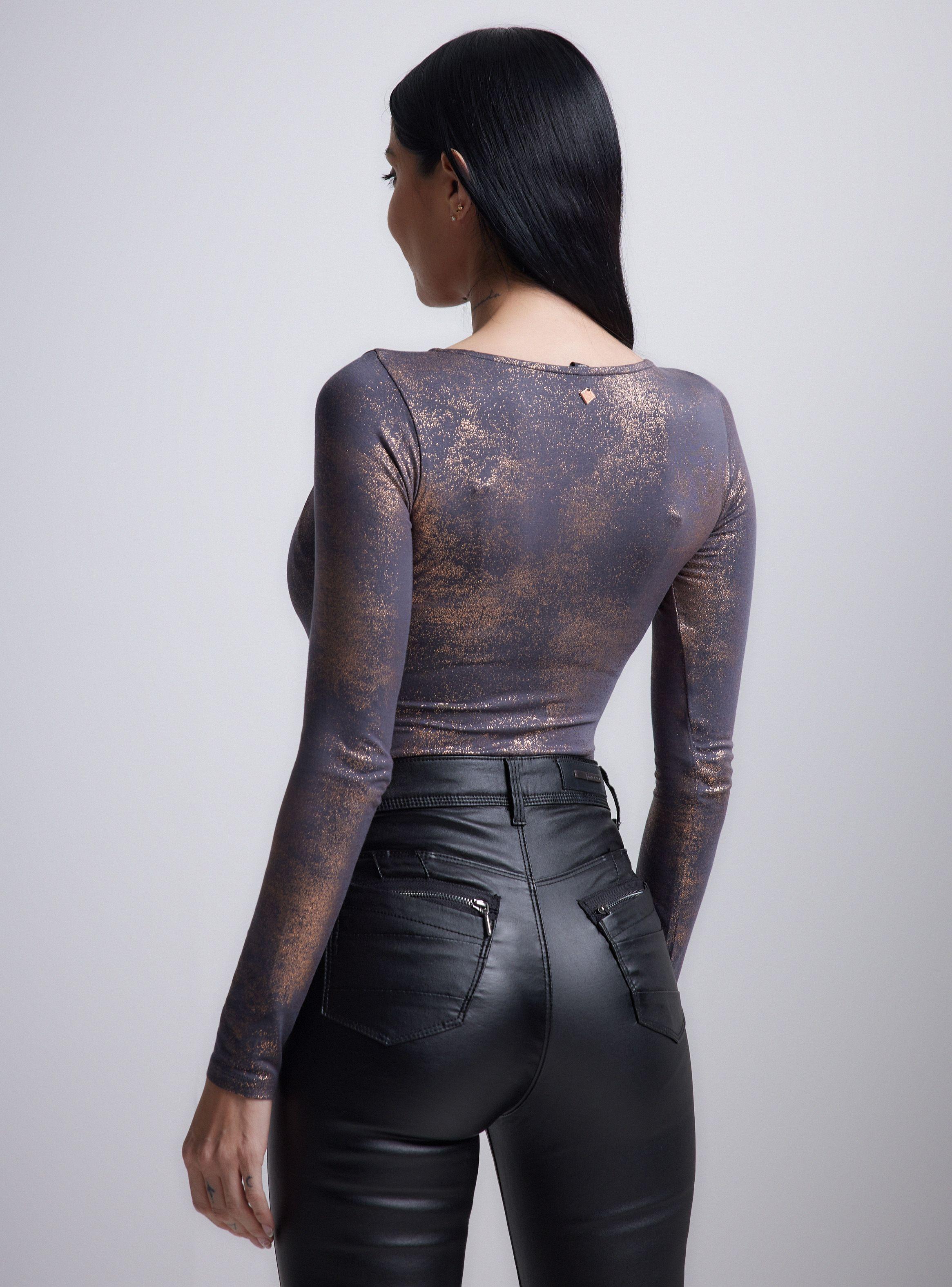 Body Full Print Metalizado Cobre-1