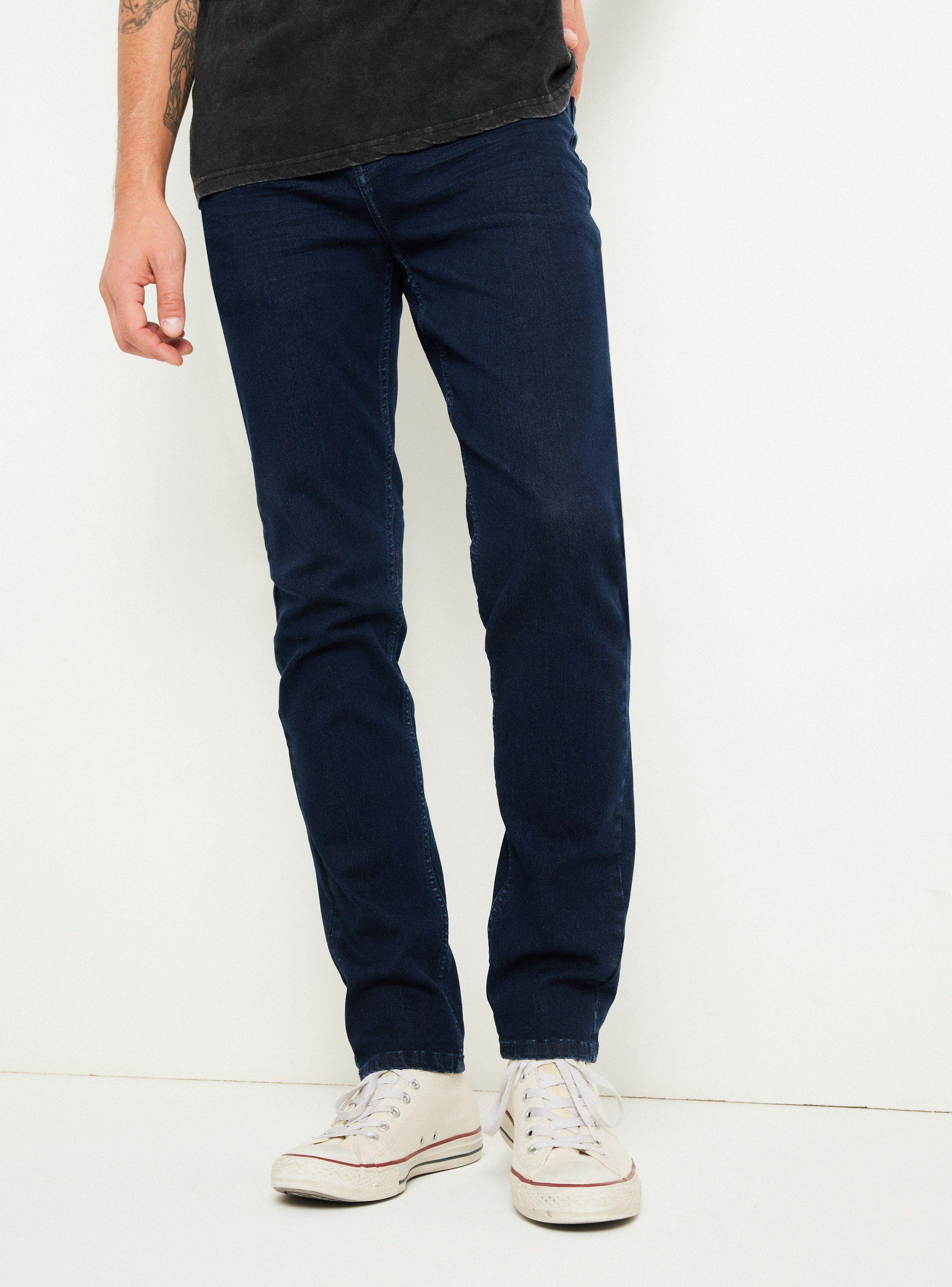 Jeans Medio y Cinco Bolsillos-0