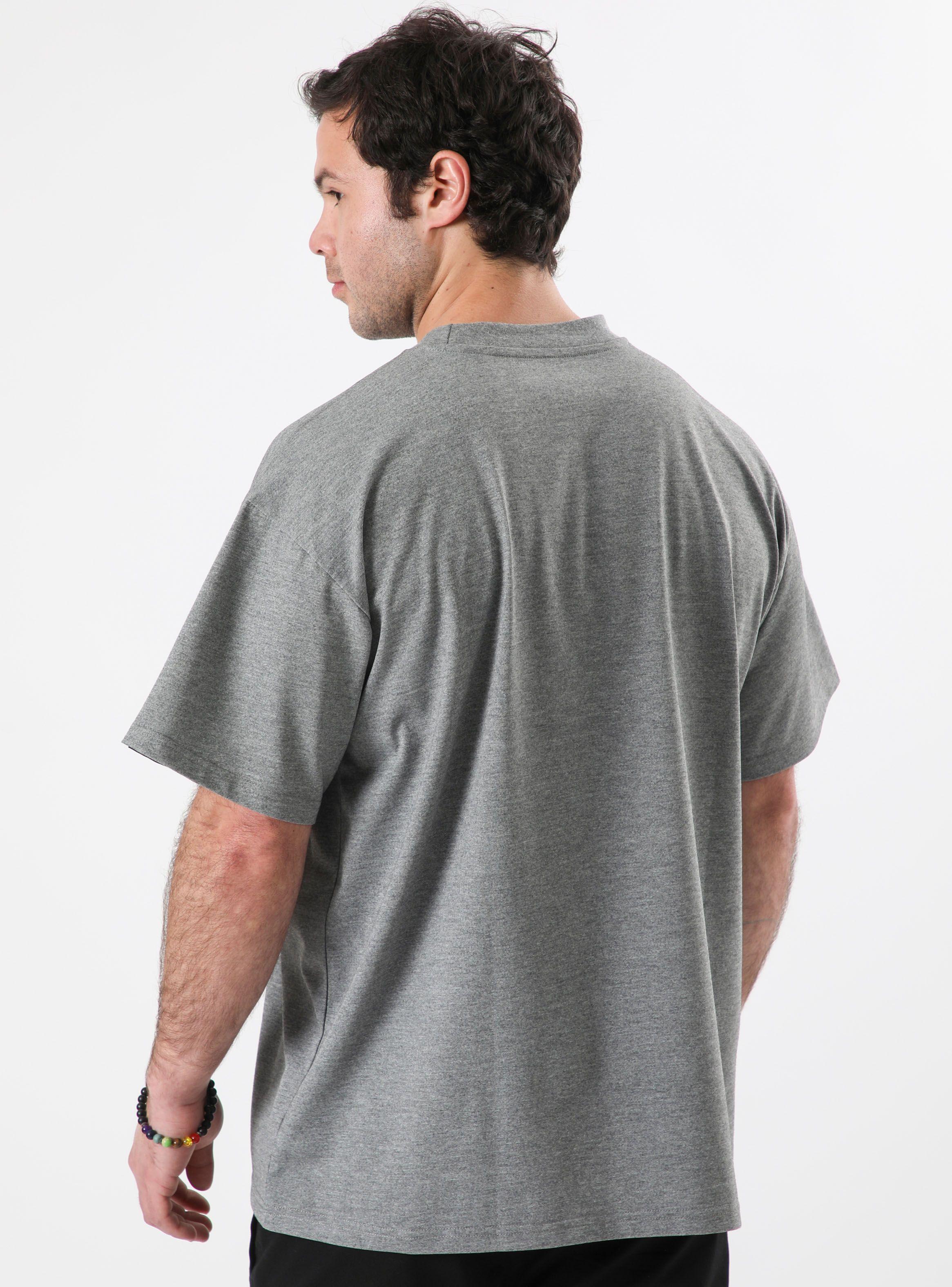 Polera Overisize Gruesa con Bordado Gravity-1