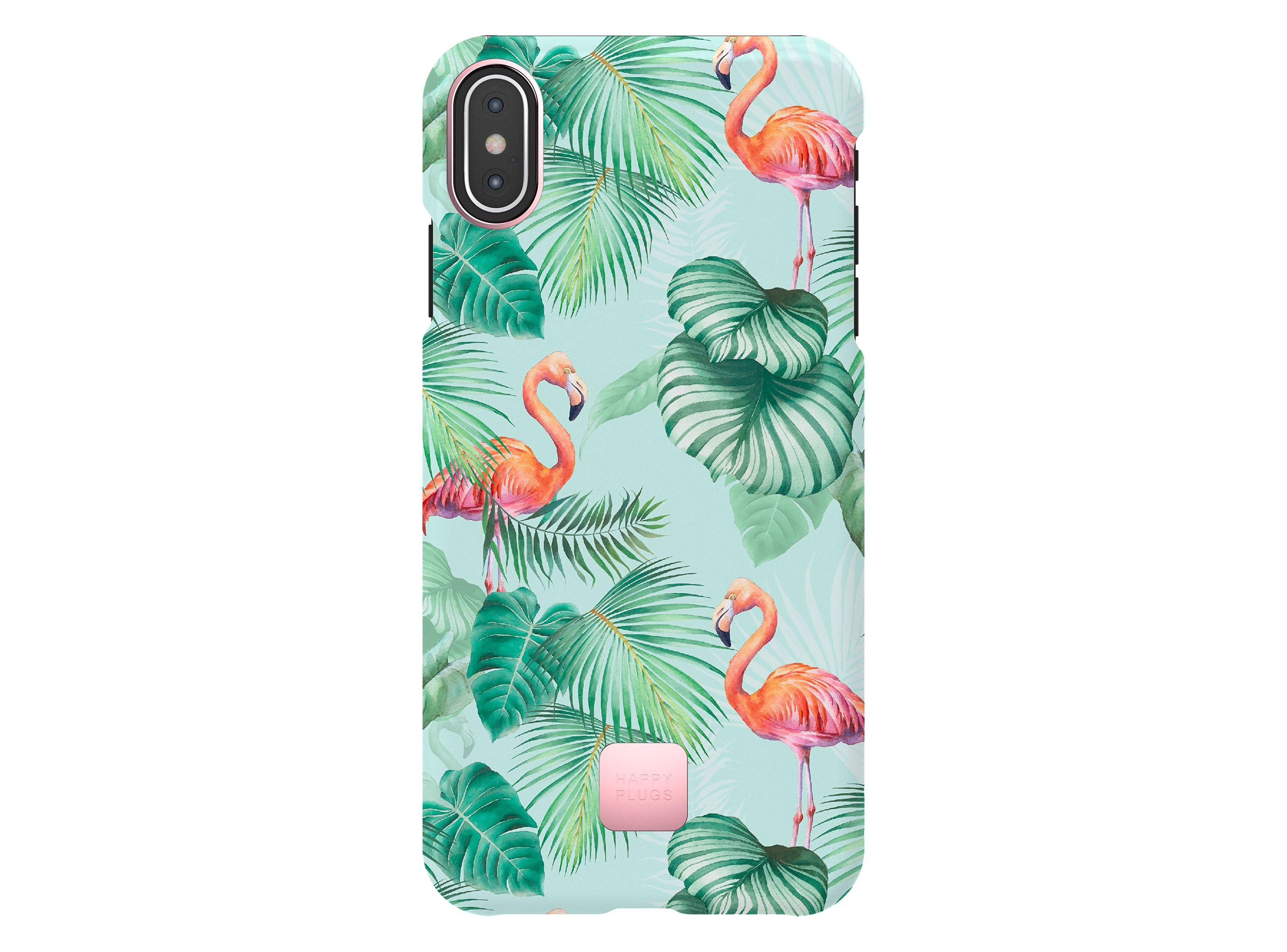 Carcasa Happy Plugs para iPhone XS MAX Flamenco Rosa-0